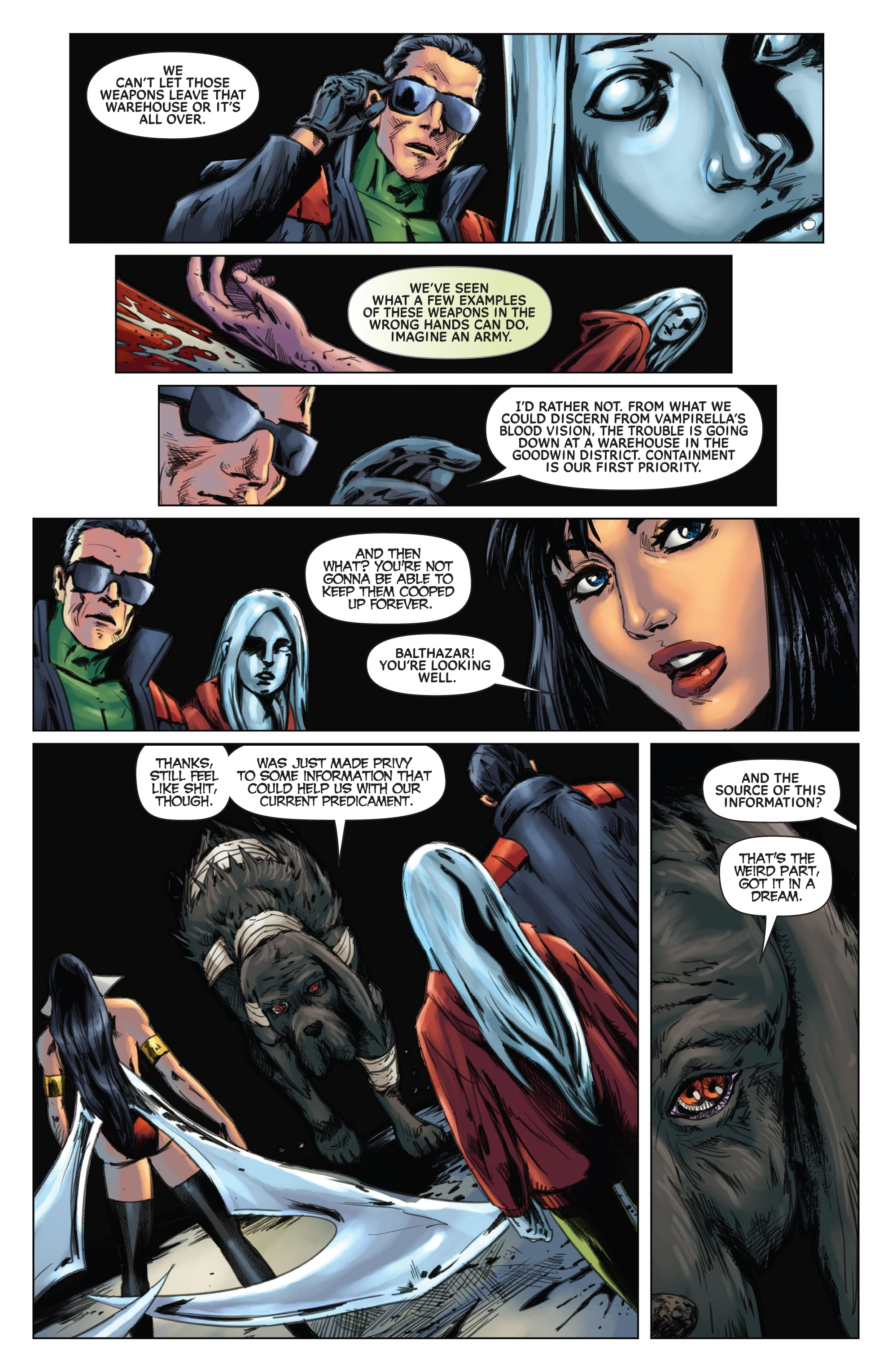 Read online Vampirella Strikes (2022) comic -  Issue #5 - 13