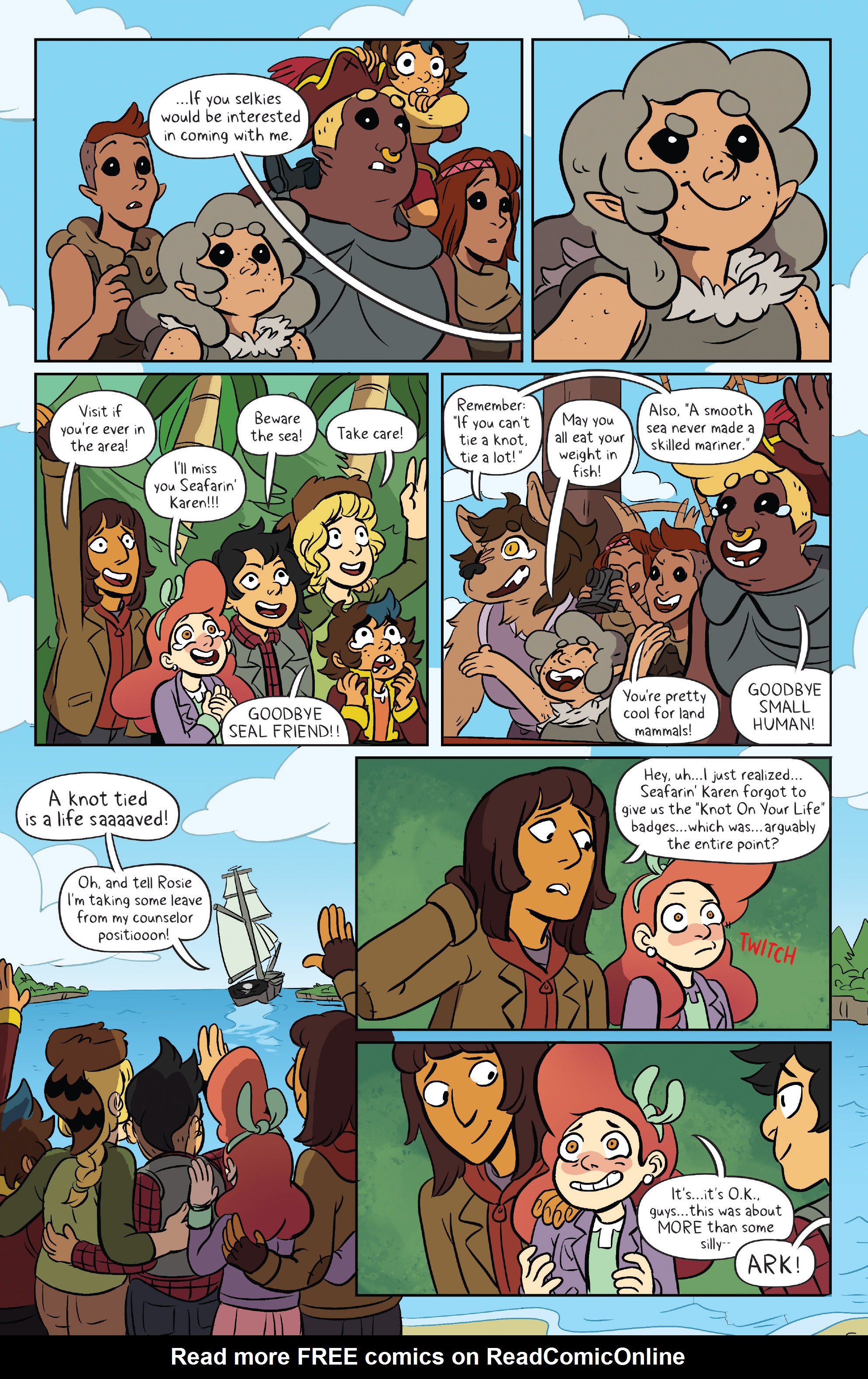 Read online Lumberjanes Vol. 6 comic -  Issue # TPB - 99