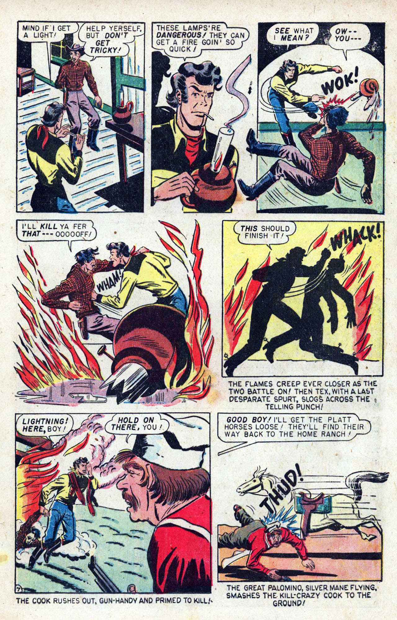 Read online Tex Morgan comic -  Issue #2 - 9