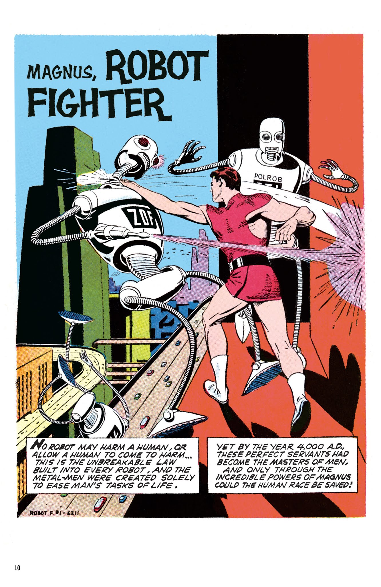 Read online Magnus, Robot Fighter Archives comic -  Issue # TPB 1 (Part 1) - 12