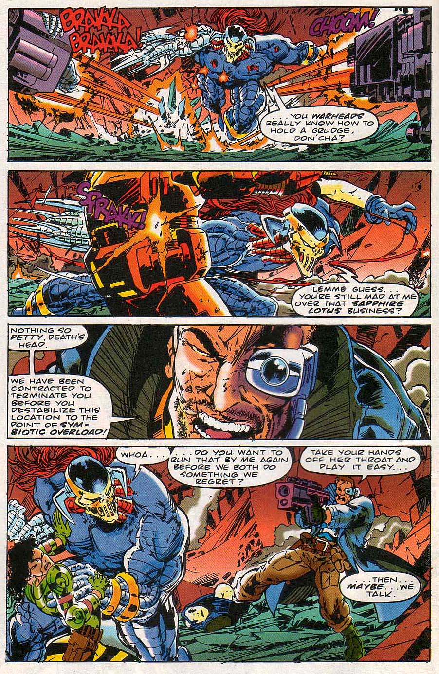 Read online Mys-Tech Wars comic -  Issue #3 - 11