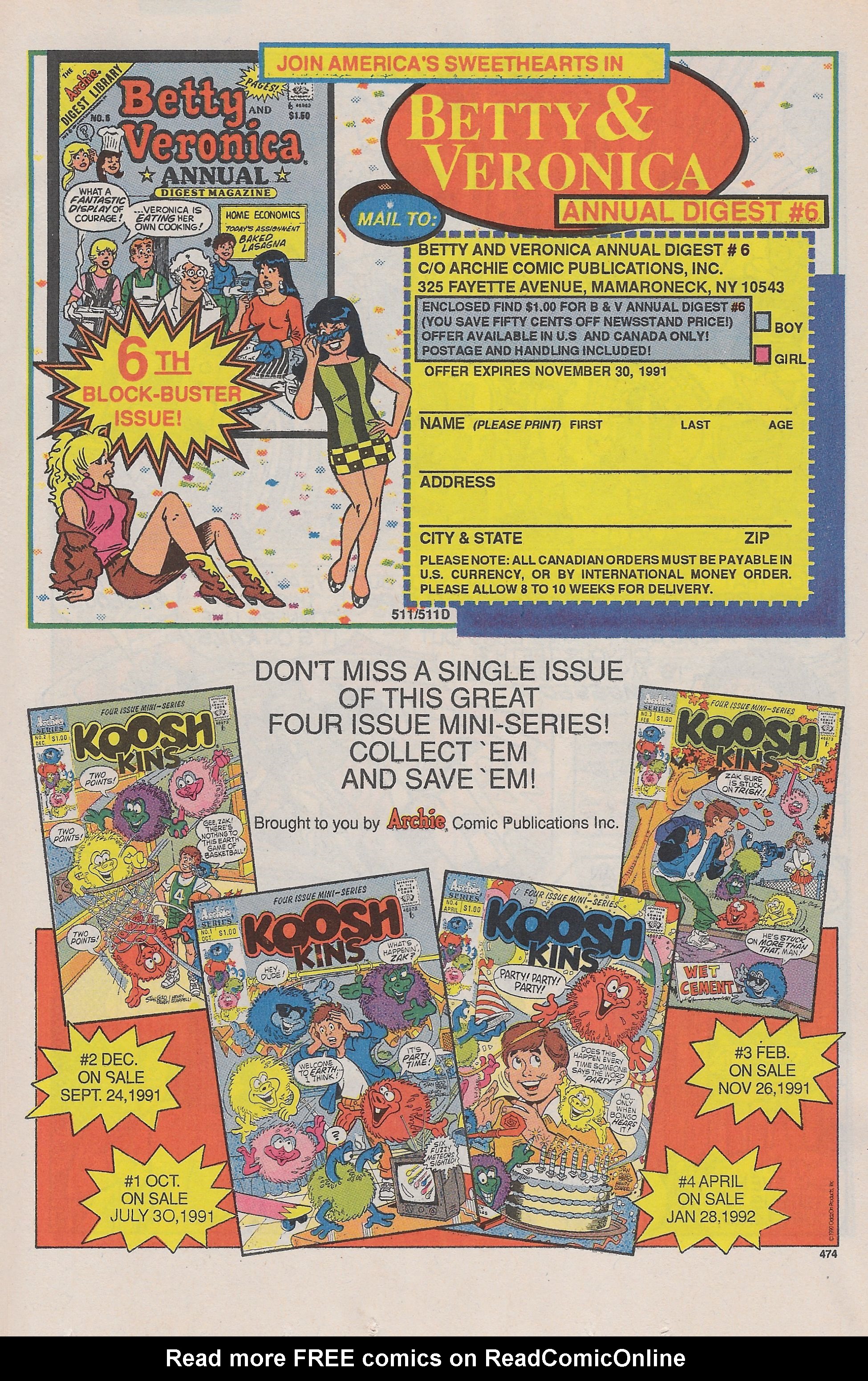 Read online Jughead (1987) comic -  Issue #29 - 12