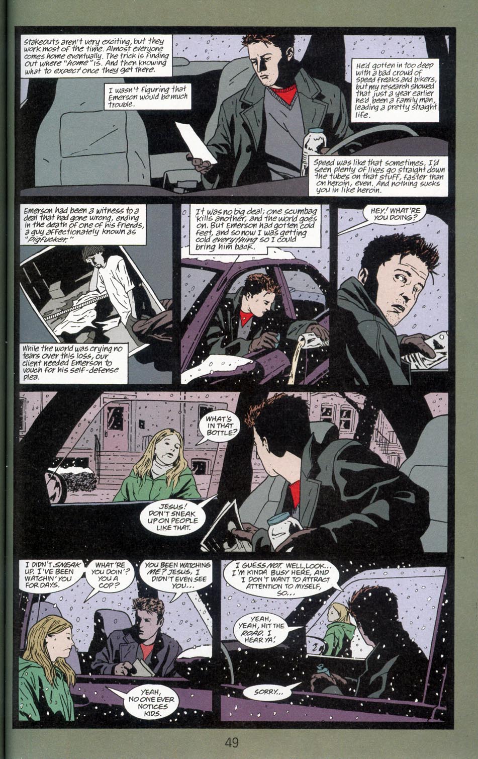 Read online Vertigo: Winter's Edge comic -  Issue #2 - 49