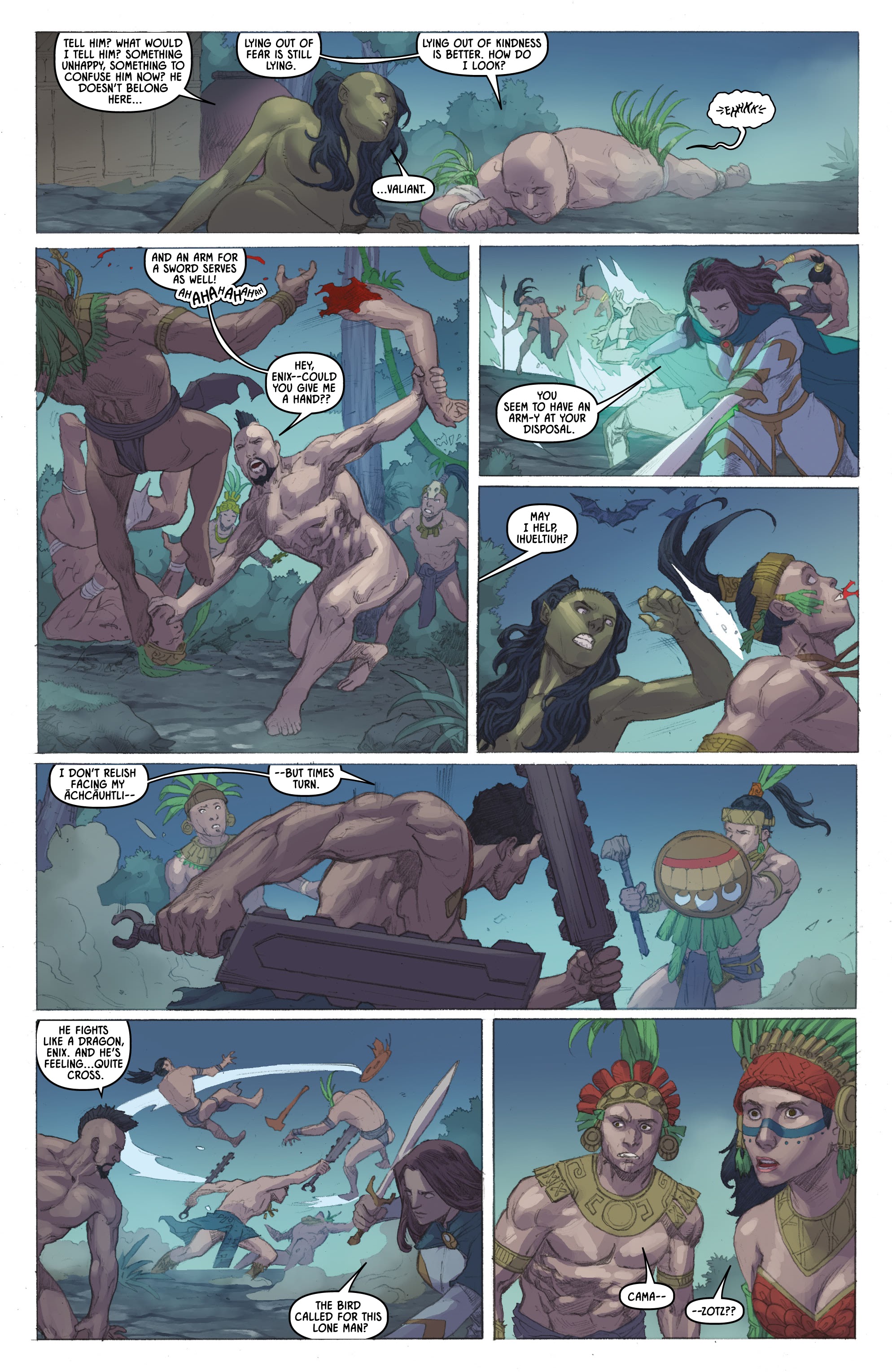 Read online Helm Greycastle comic -  Issue #3 - 12