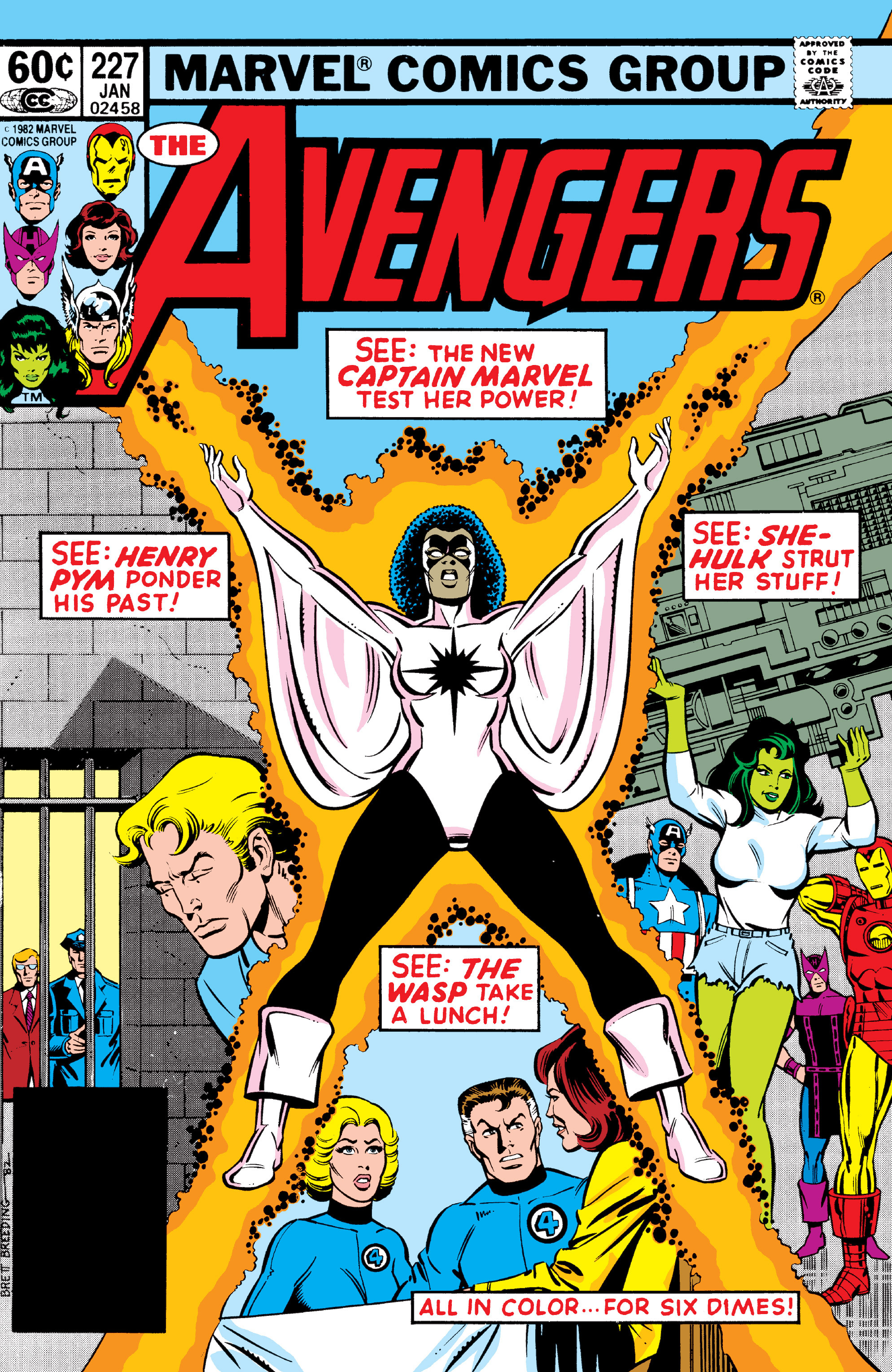Read online The Avengers (1963) comic -  Issue #227 - 1