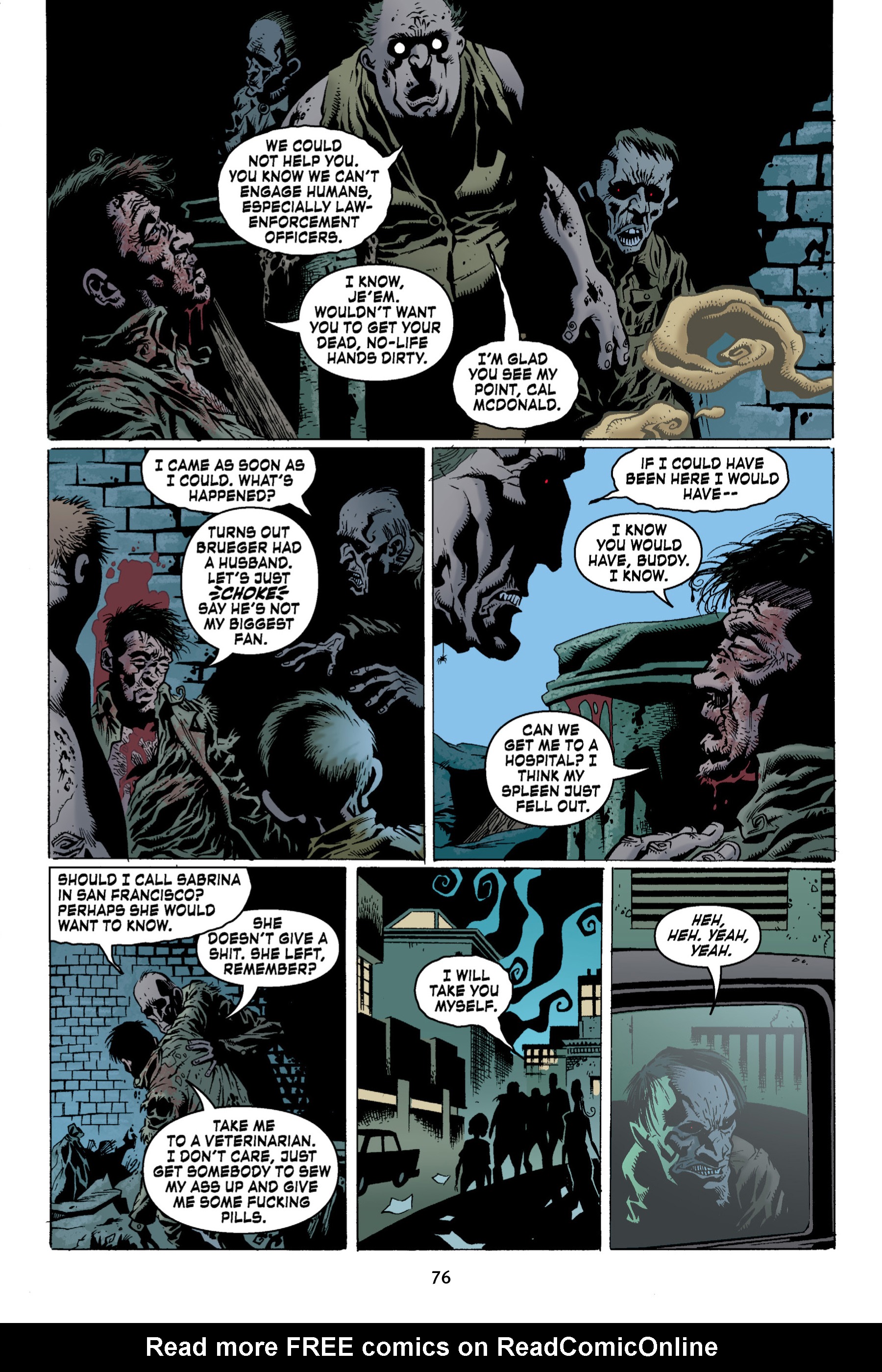 Read online Criminal Macabre Omnibus comic -  Issue # TPB 2 - 78