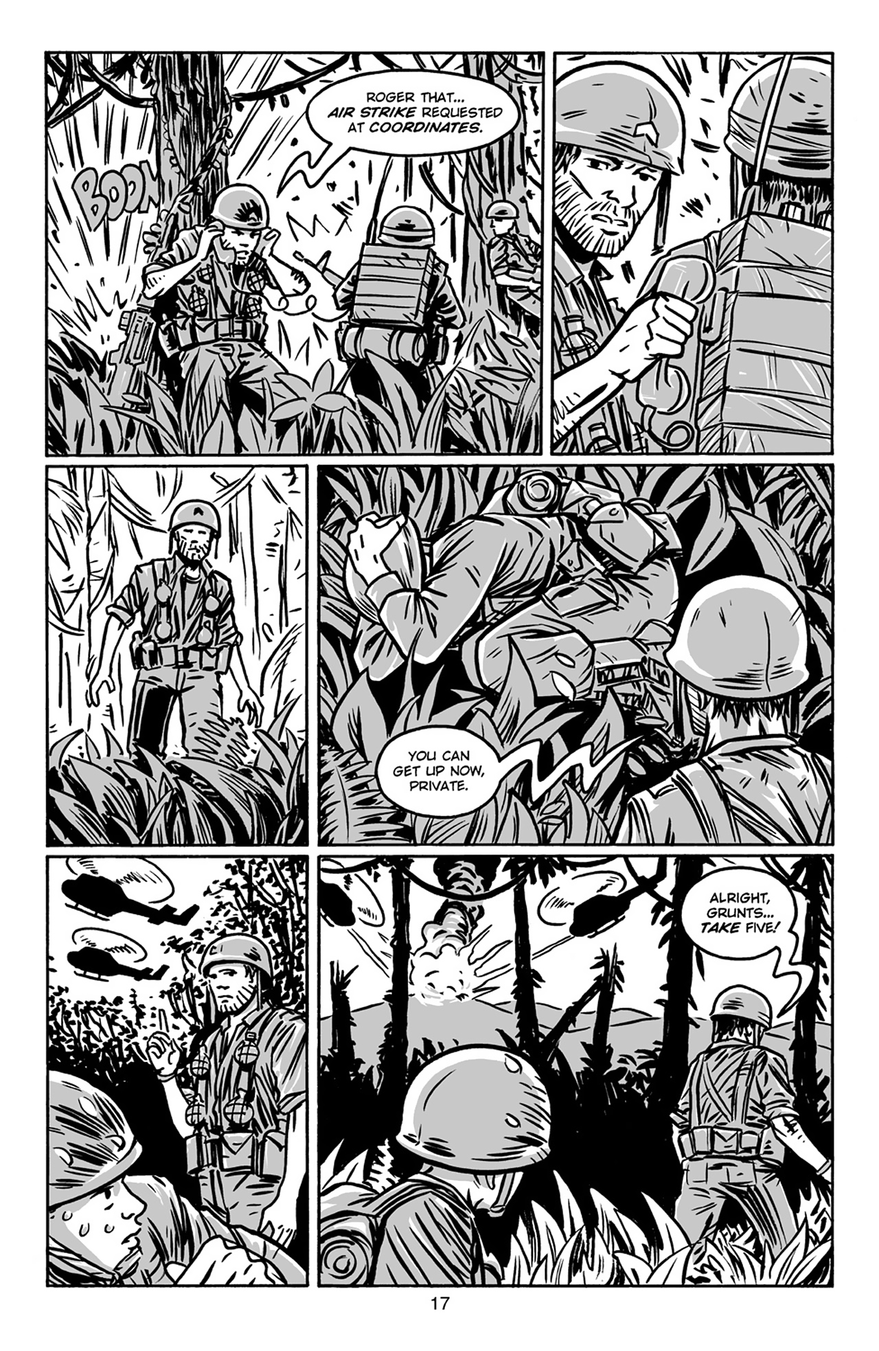 Read online Guerillas comic -  Issue #1 - 17