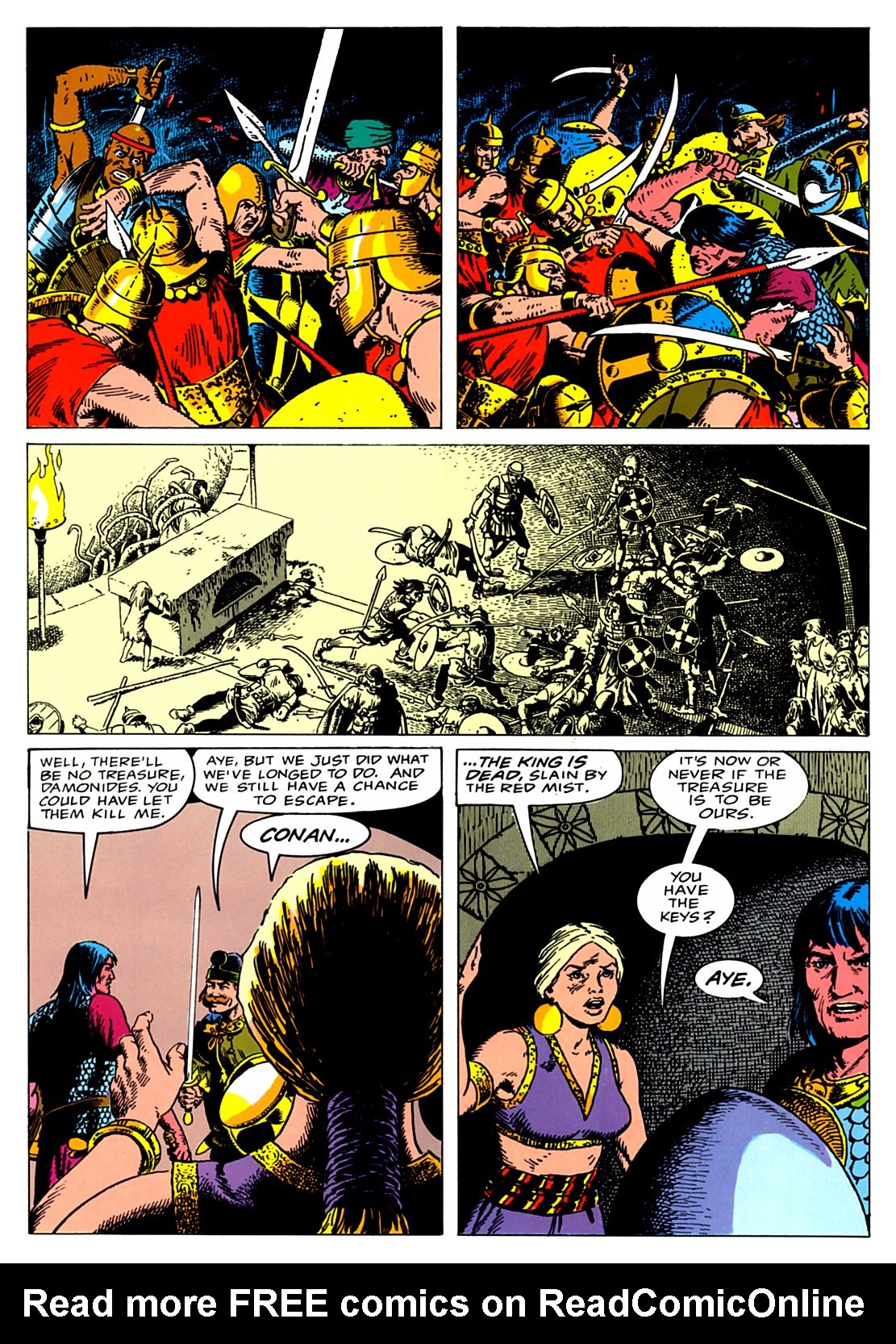 Read online Marvel Graphic Novel comic -  Issue #28 - Conan - The Reaver - 42