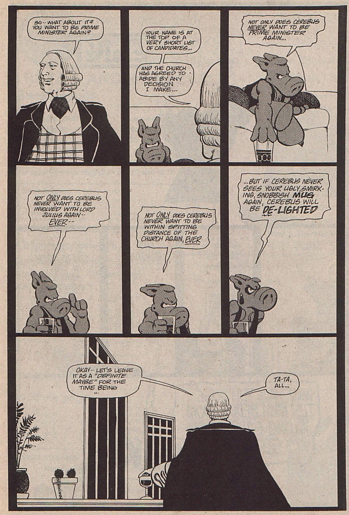 Read online Cerebus comic -  Issue #54 - 21