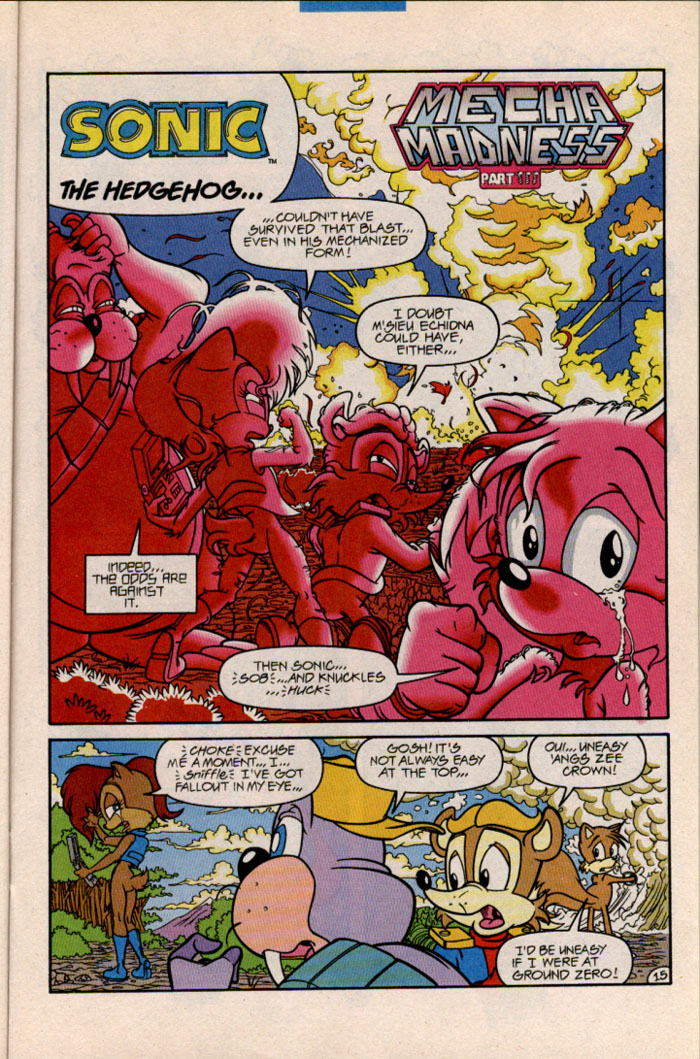 Read online Sonic & Knuckles: Mecha Madness Special comic -  Issue # Full - 17
