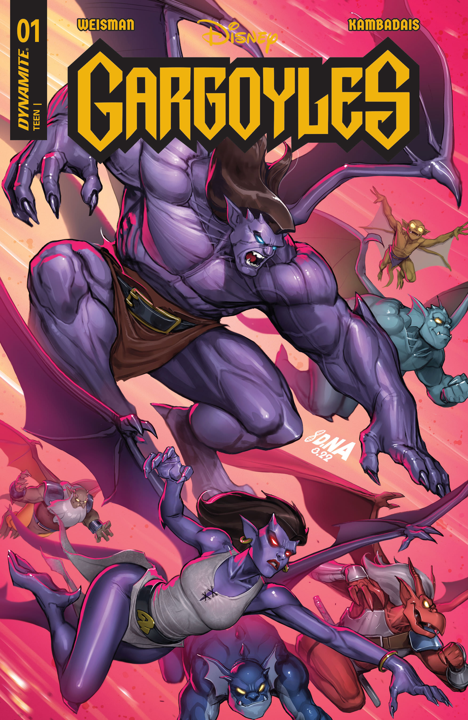 Read online Gargoyles (2022) comic -  Issue #1 - 1