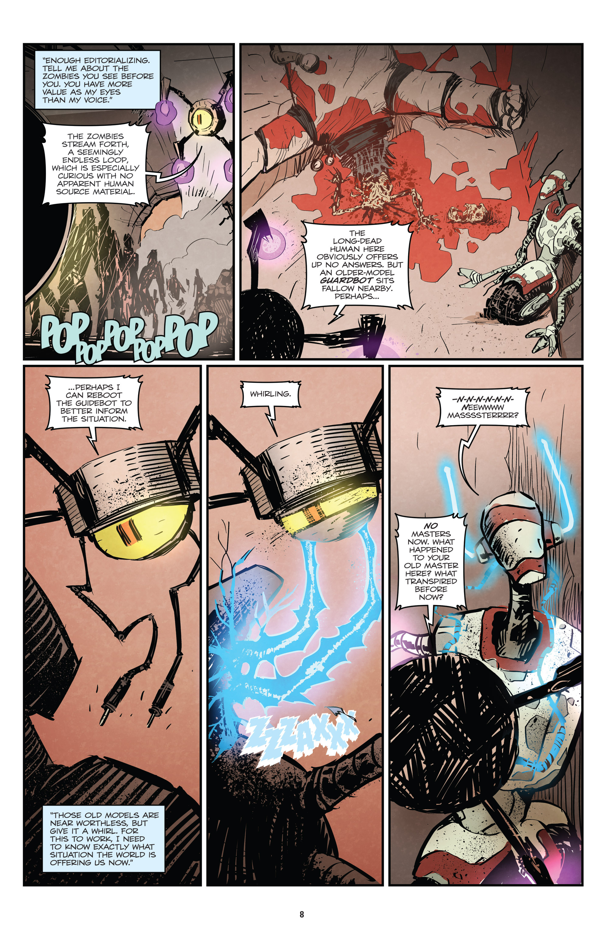 Read online Zombies vs Robots (2015) comic -  Issue #1 - 9