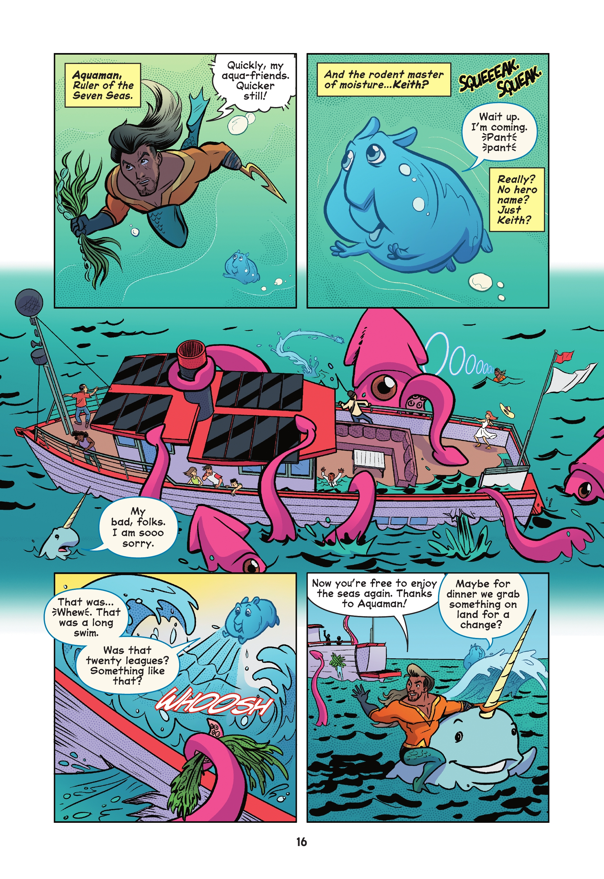 Read online DC League of Super-Pets: The Great Mxy-Up comic -  Issue # TPB (Part 1) - 14