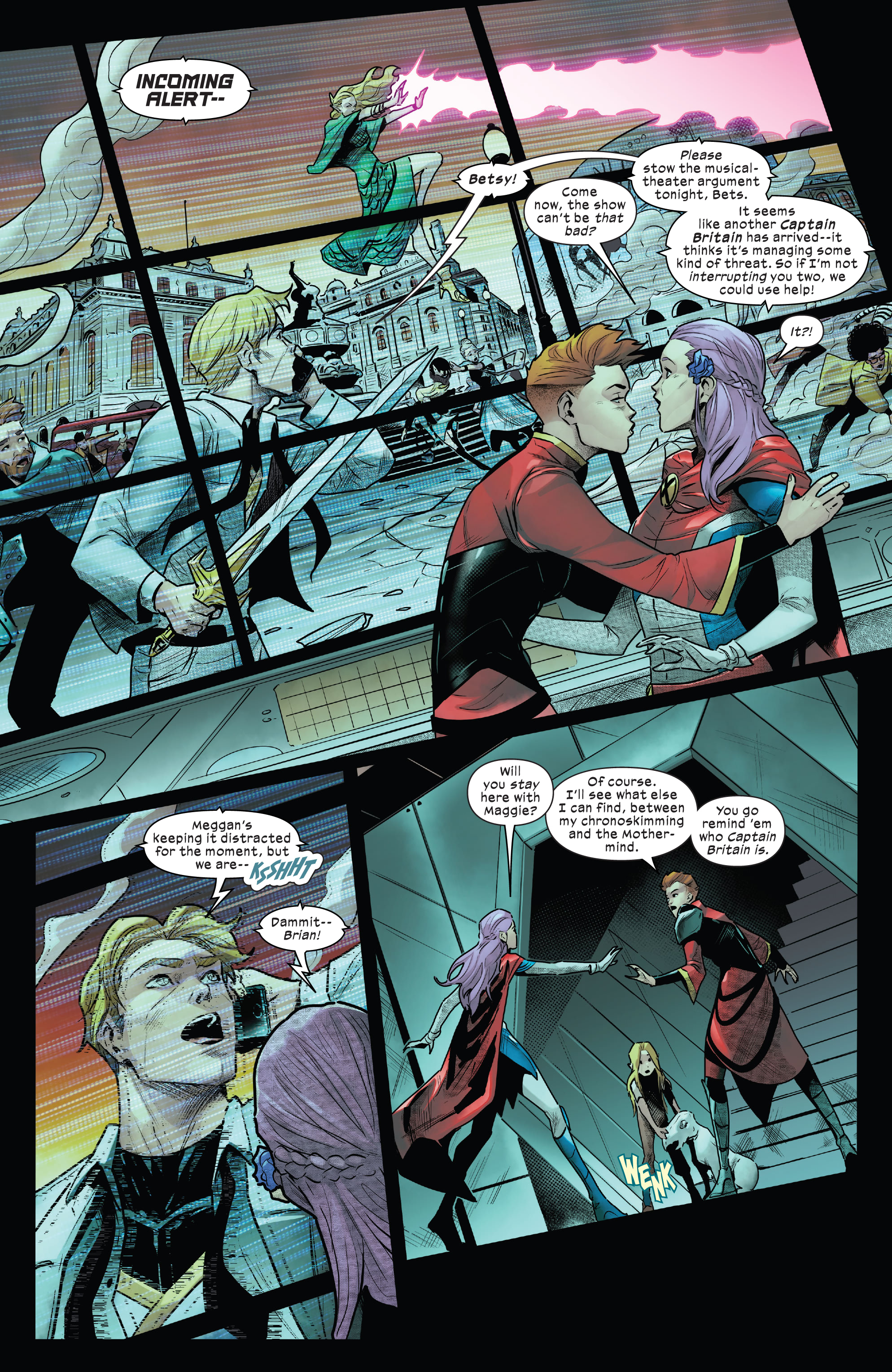 Read online Betsy Braddock: Captain Britain comic -  Issue #3 - 5