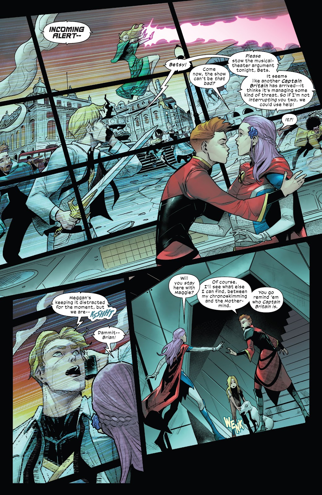 Betsy Braddock: Captain Britain issue 3 - Page 5