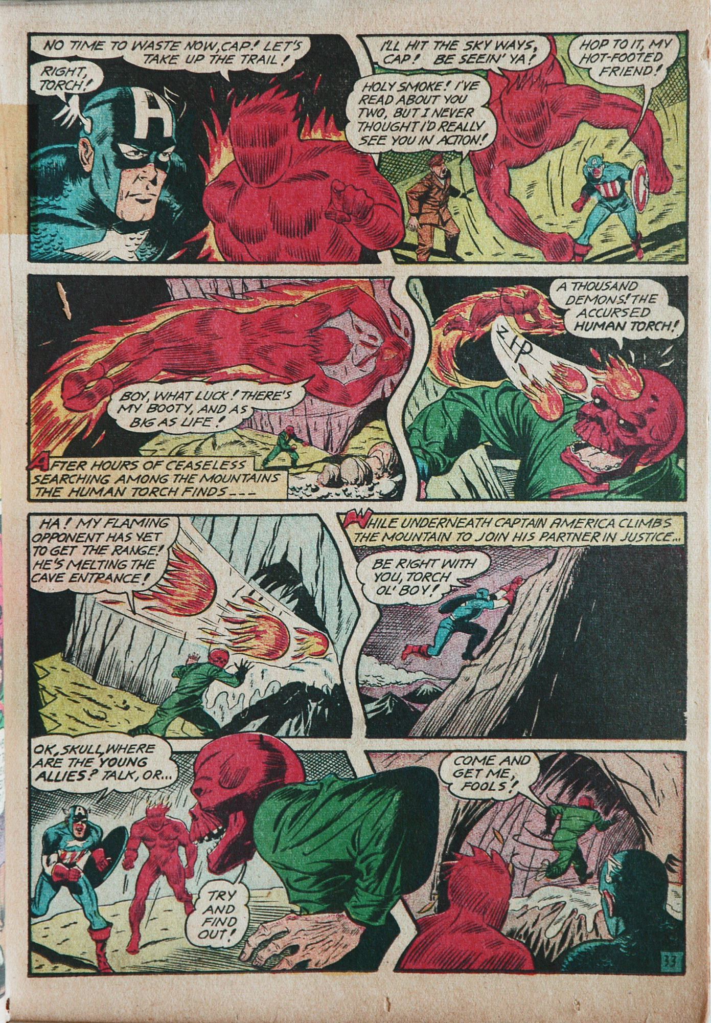 Read online Young Allies Comics comic -  Issue #4 - 35