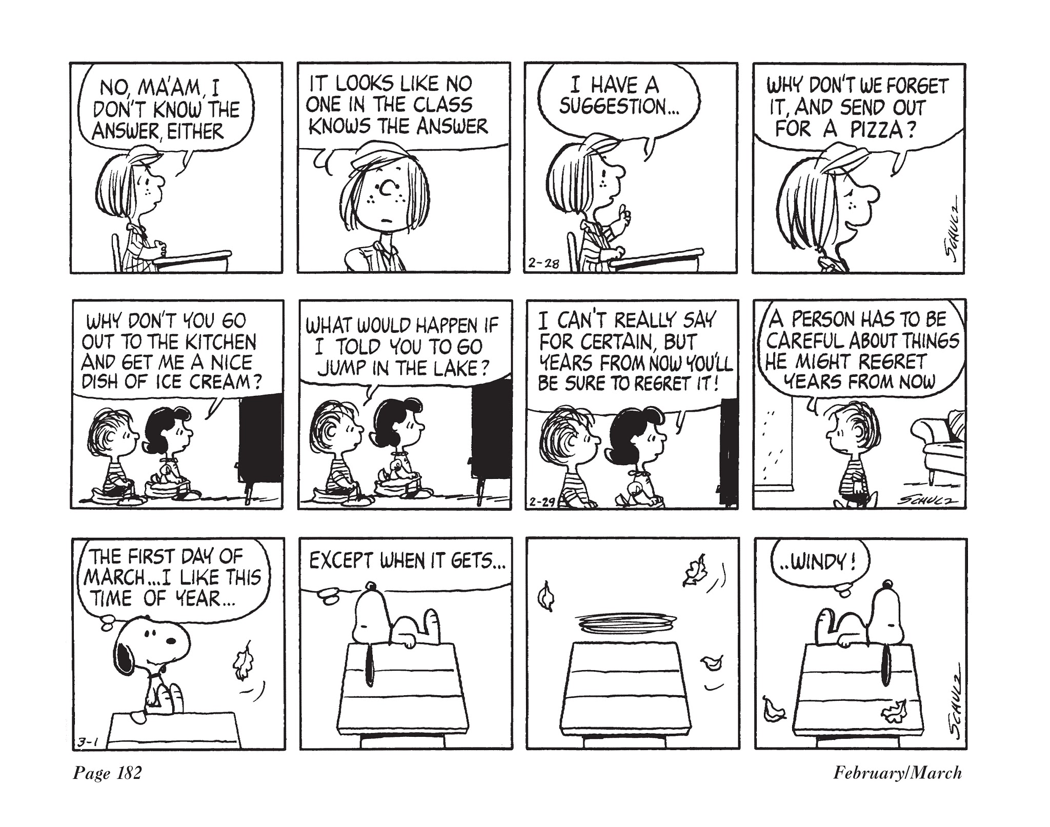 Read online The Complete Peanuts comic -  Issue # TPB 15 - 196