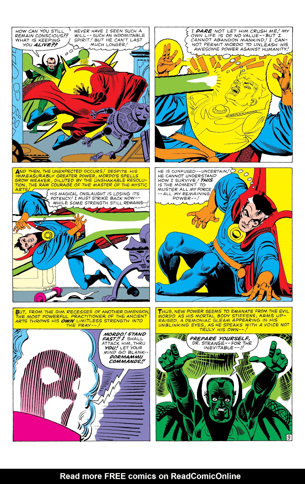 Marvel Masterworks: Doctor Strange issue TPB 1 - Page 206