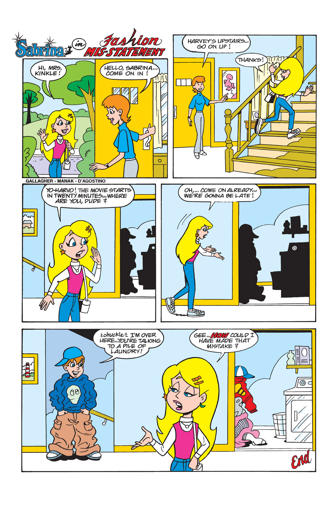 Read online Sabrina the Teenage Witch (2000) comic -  Issue #10 - 13