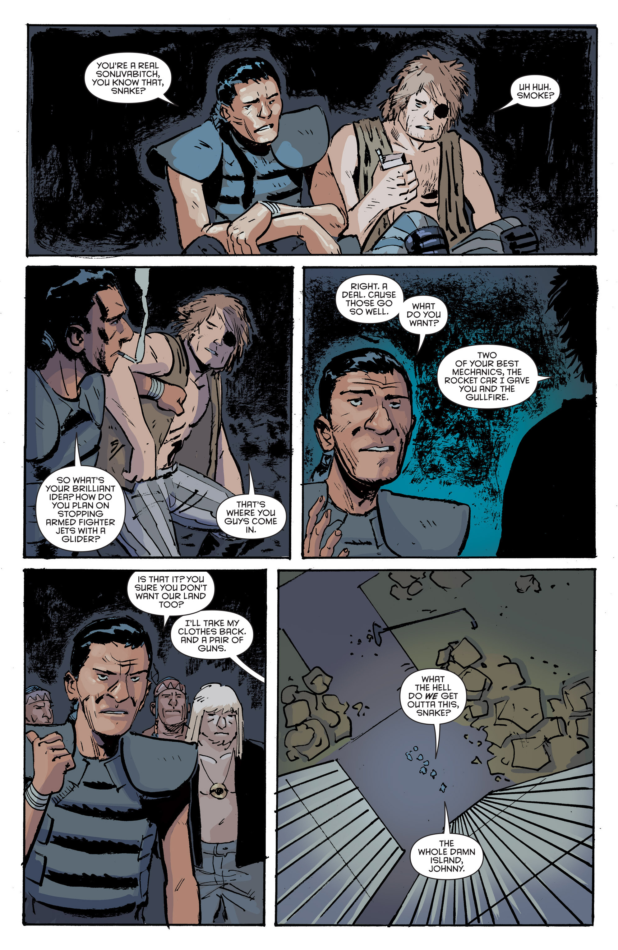 Read online Escape from New York comic -  Issue #12 - 5
