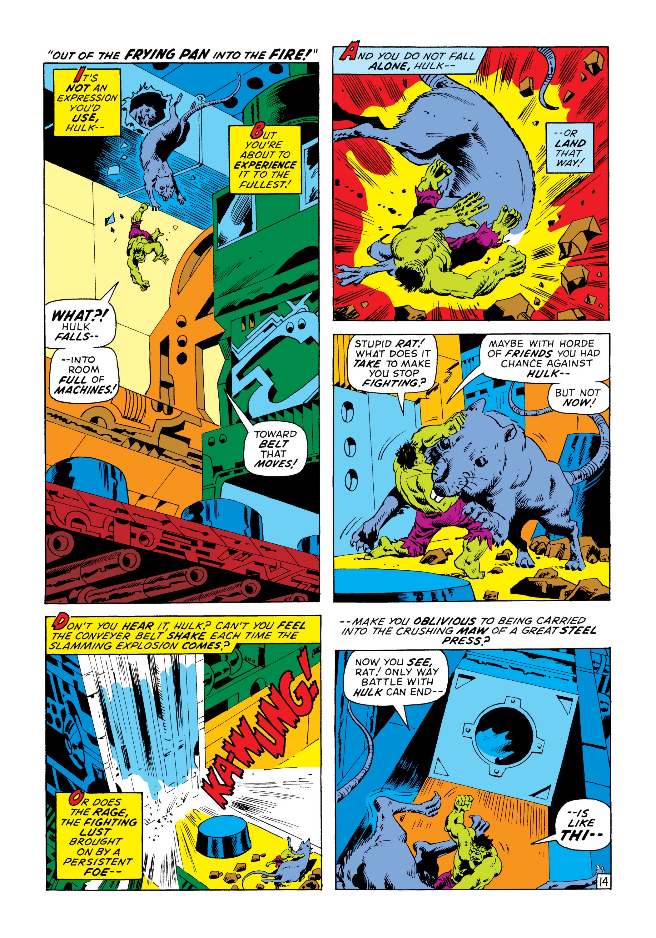Read online Marvel Masterworks: The Incredible Hulk comic -  Issue # TPB 8 (Part 3) - 32