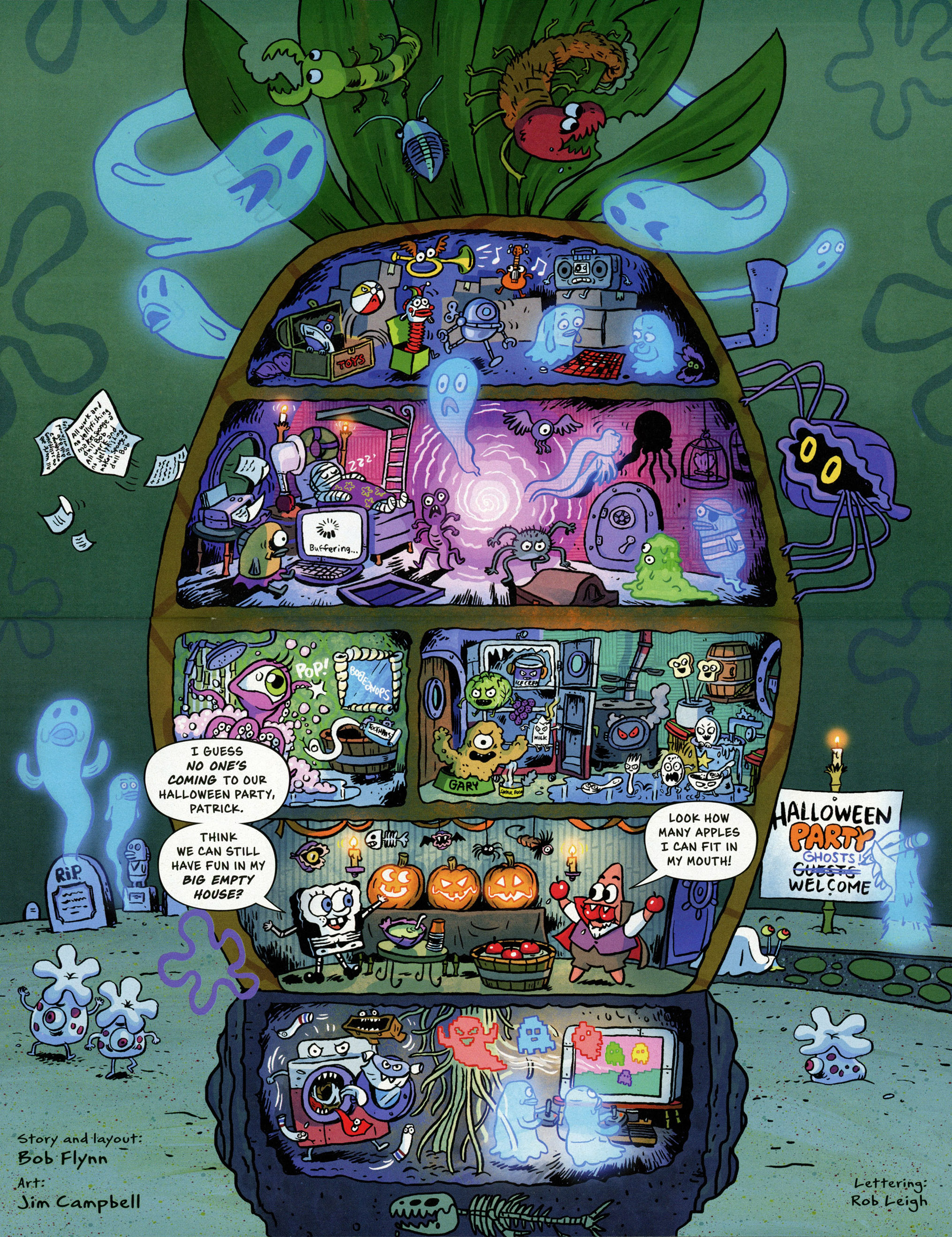 Read online SpongeBob Comics comic -  Issue #61 - 32