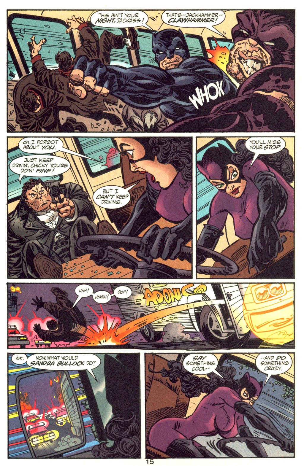 Read online Catwoman/Wildcat comic -  Issue #3 - 16