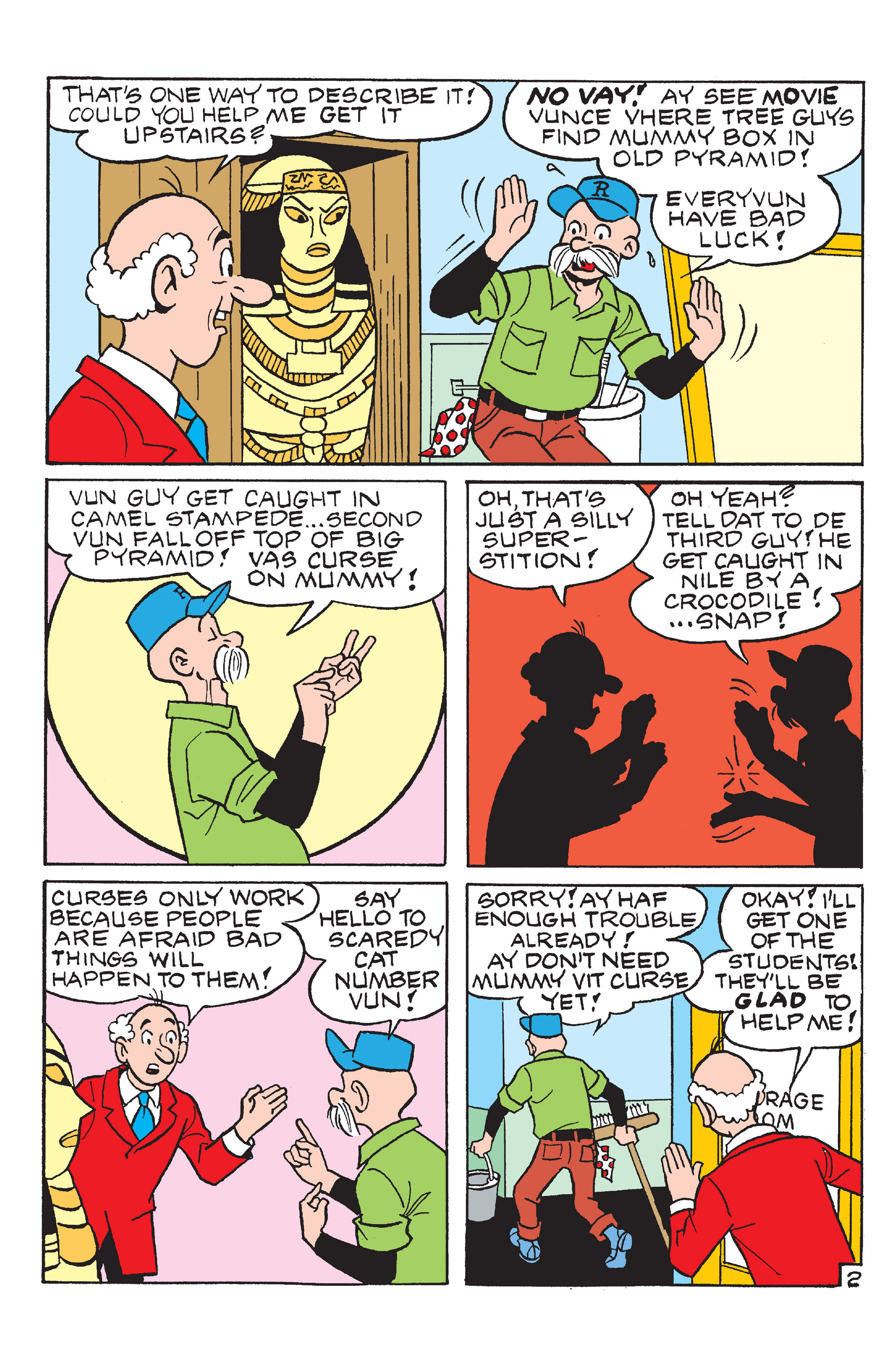 Read online Archie & Friends: Faculty Funnies comic -  Issue # TPB - 38