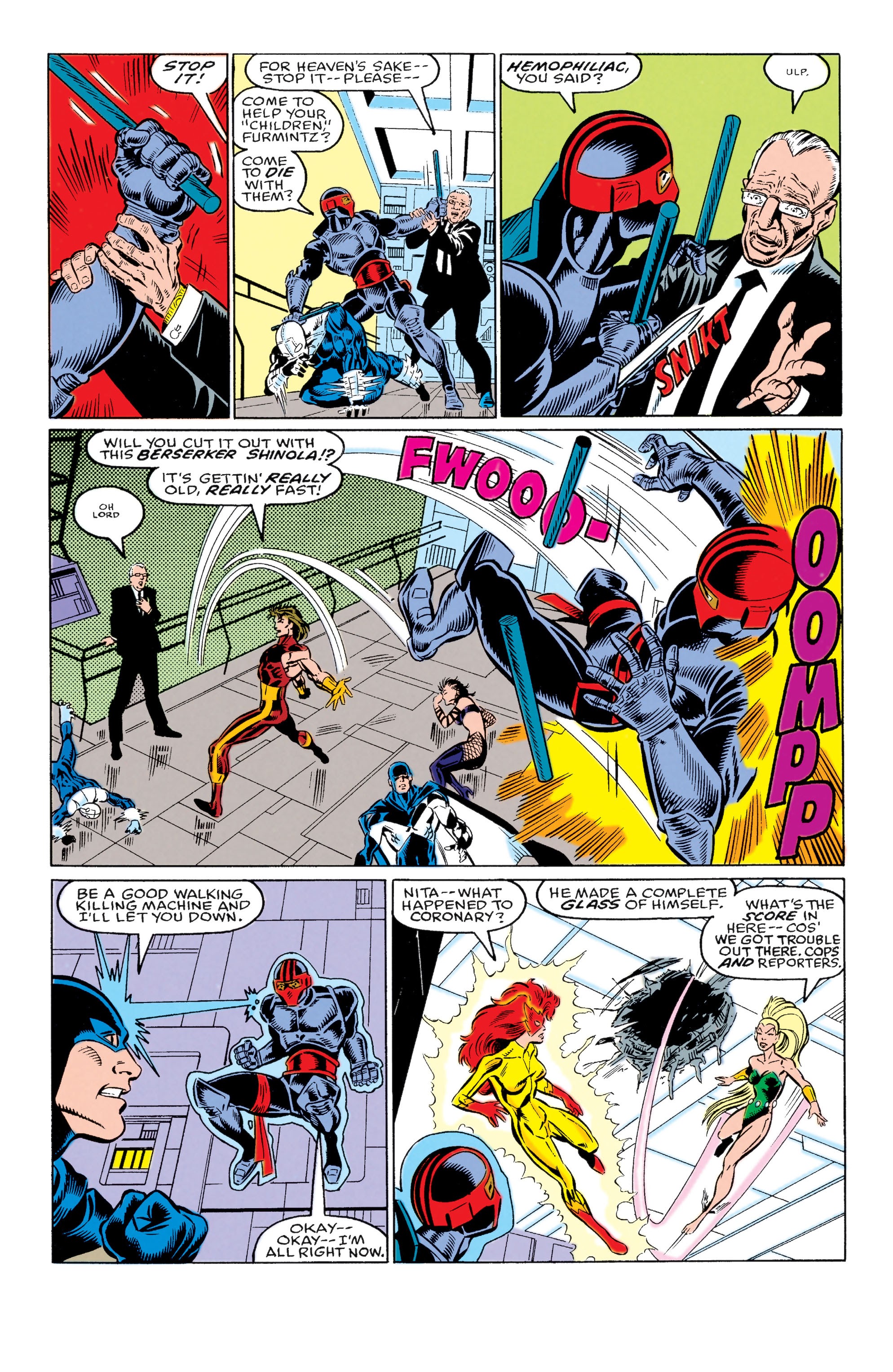 Read online The New Warriors comic -  Issue #4 - 21