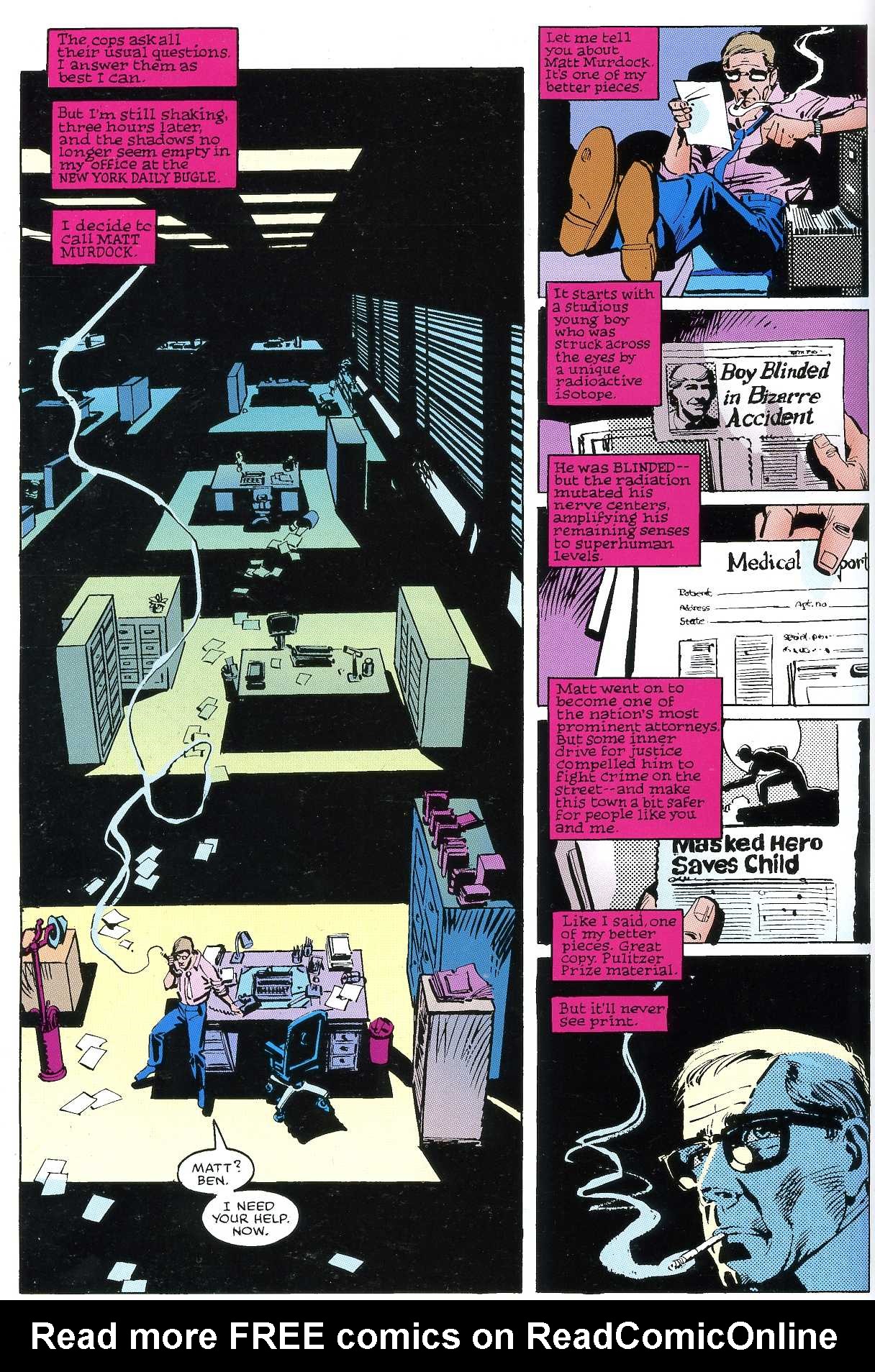 Read online Daredevil Visionaries: Frank Miller comic -  Issue # TPB 2 - 253