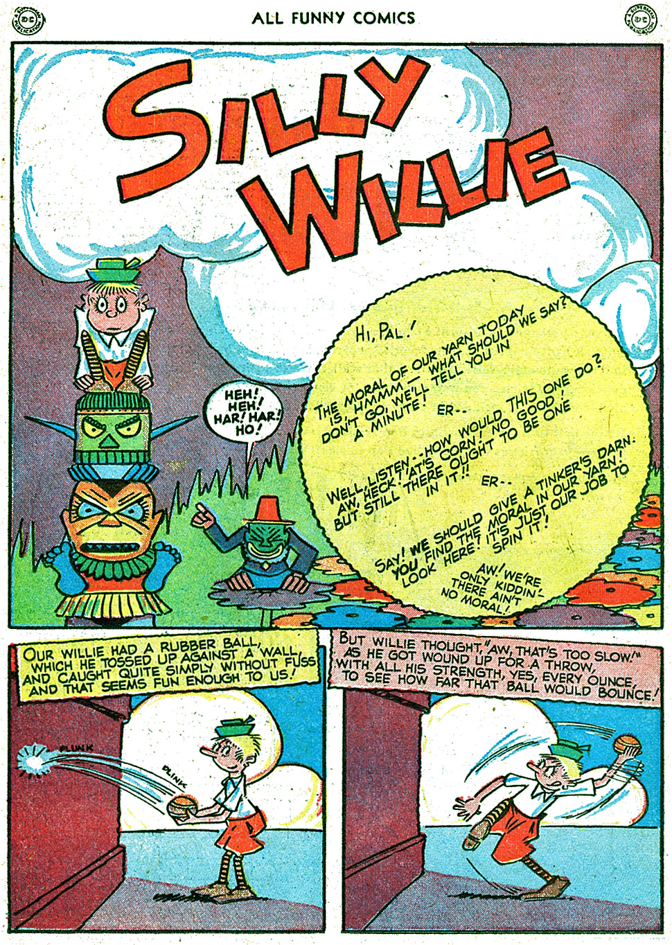 Read online All Funny Comics comic -  Issue #18 - 18