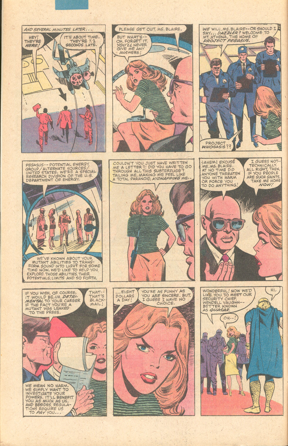 Read online Dazzler (1981) comic -  Issue #9 - 5