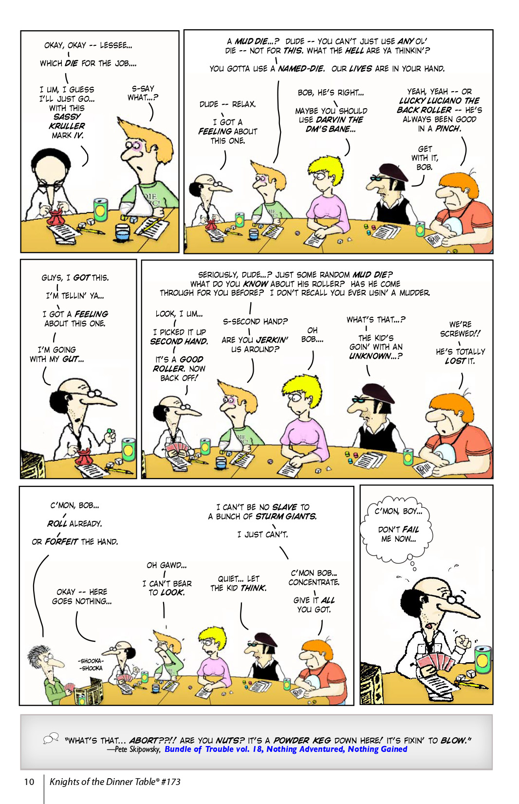 Read online Knights of the Dinner Table comic -  Issue #173 - 12