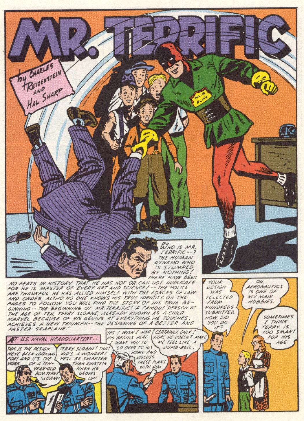 Read online Sensation (Mystery) Comics comic -  Issue #1 - 25