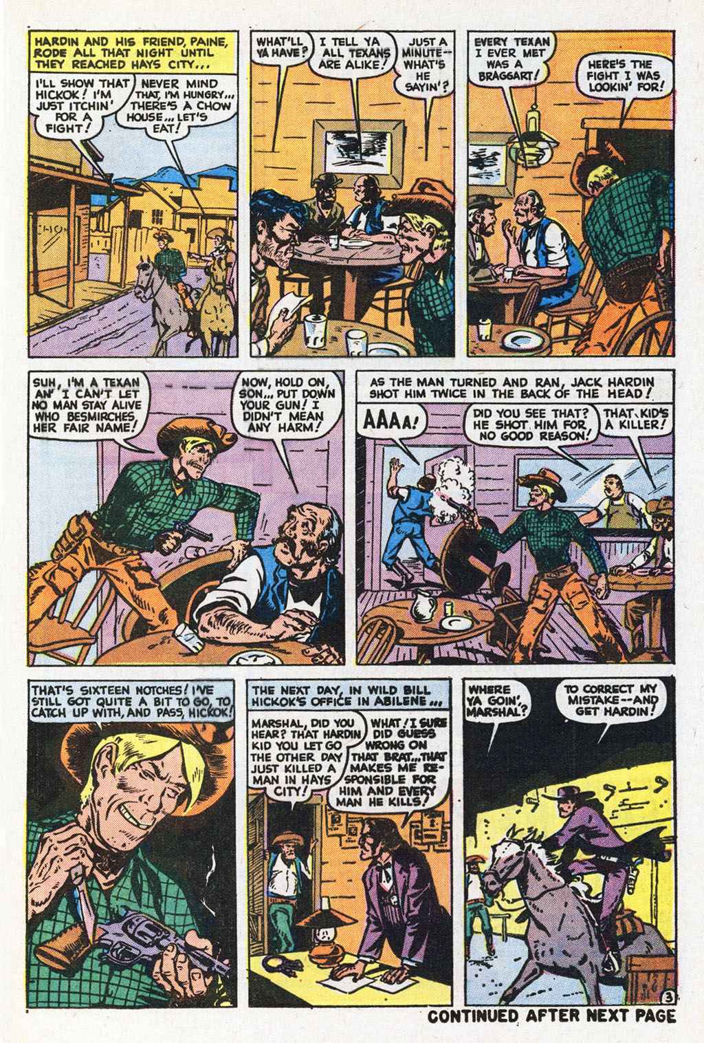 Read online Western Outlaws and Sheriffs comic -  Issue #62 - 26