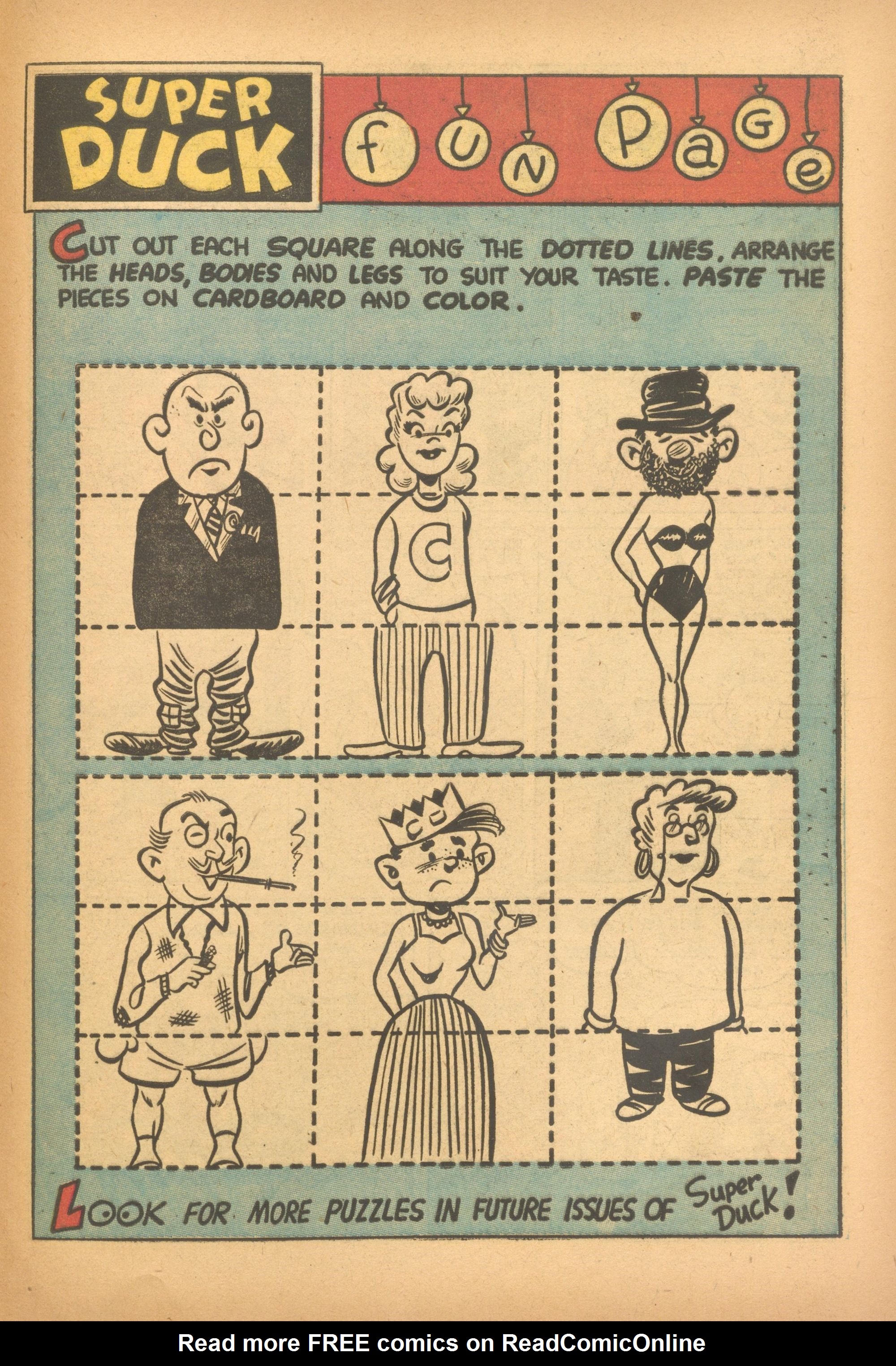 Read online Super Duck Comics comic -  Issue #61 - 27