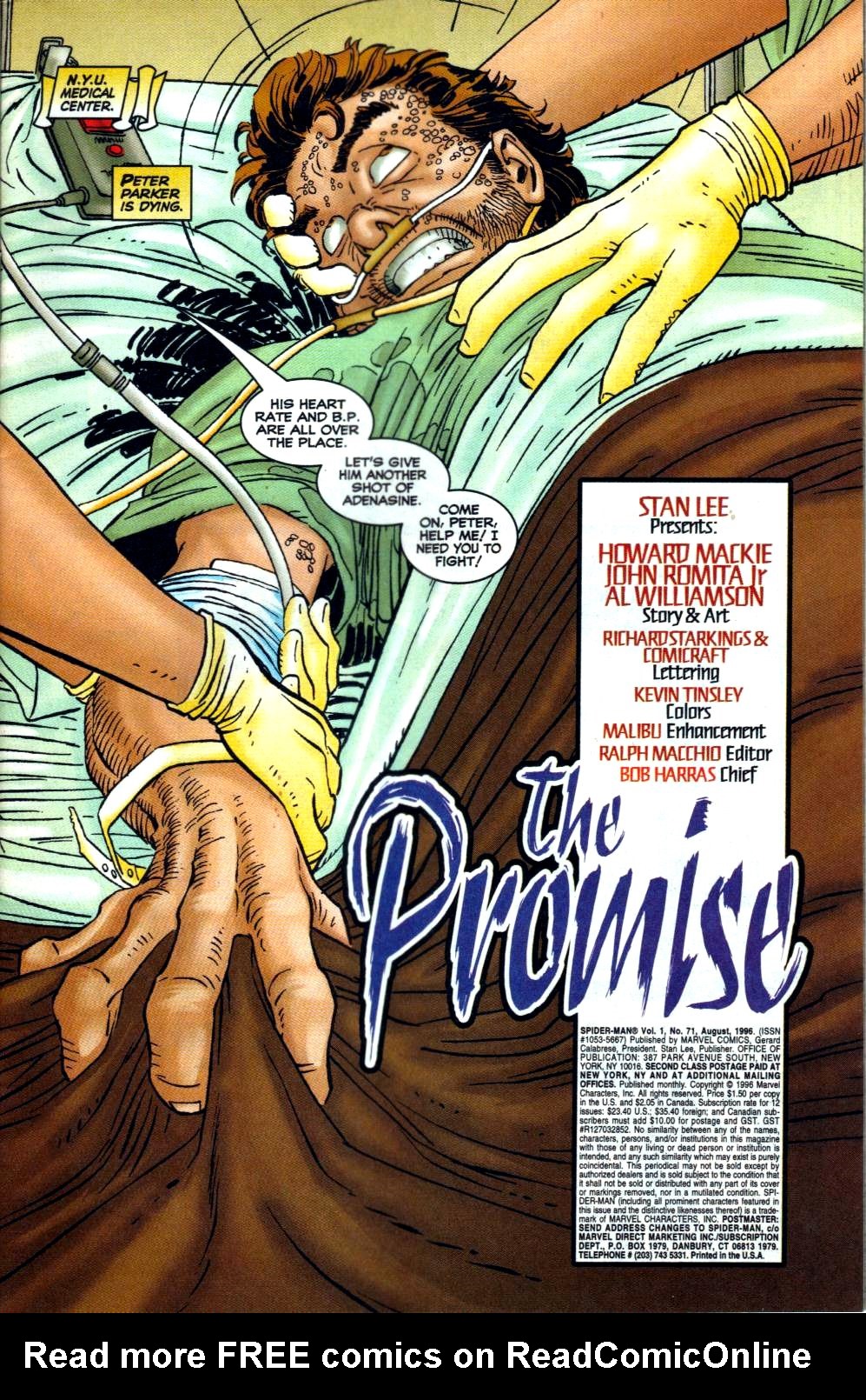 Read online Spider-Man (1990) comic -  Issue #71 - The Promise - 4