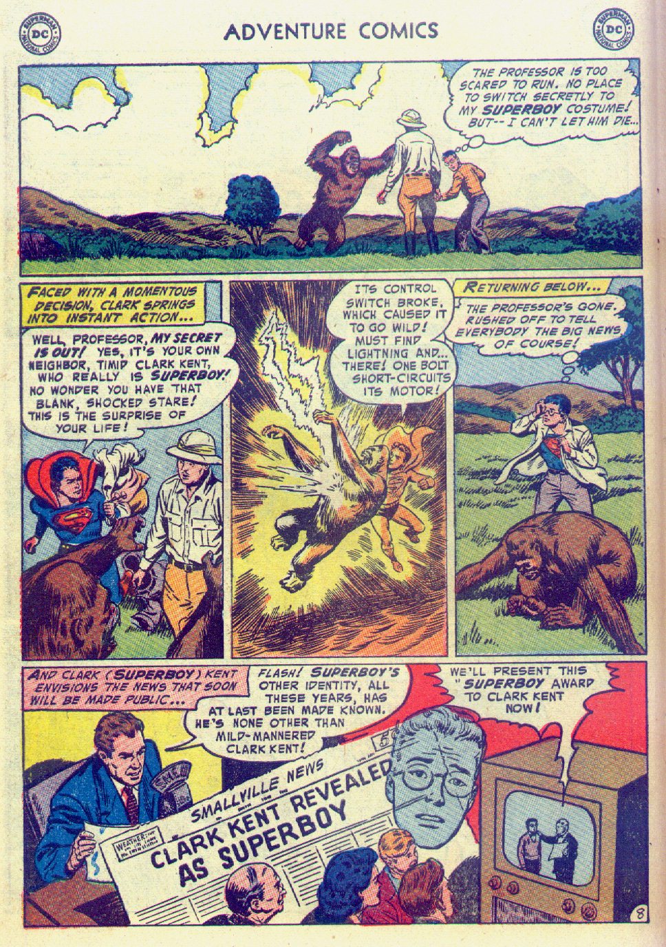 Read online Adventure Comics (1938) comic -  Issue #201 - 10