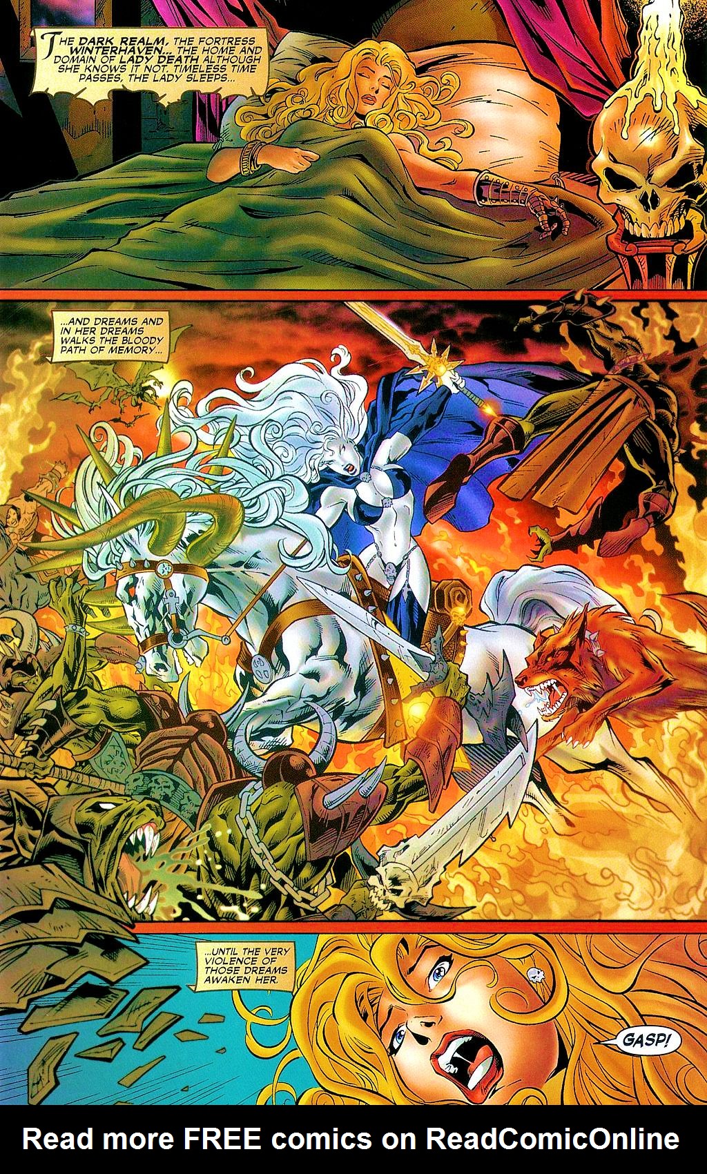 Read online Lady Death: Goddess Returns comic -  Issue #1 - 17