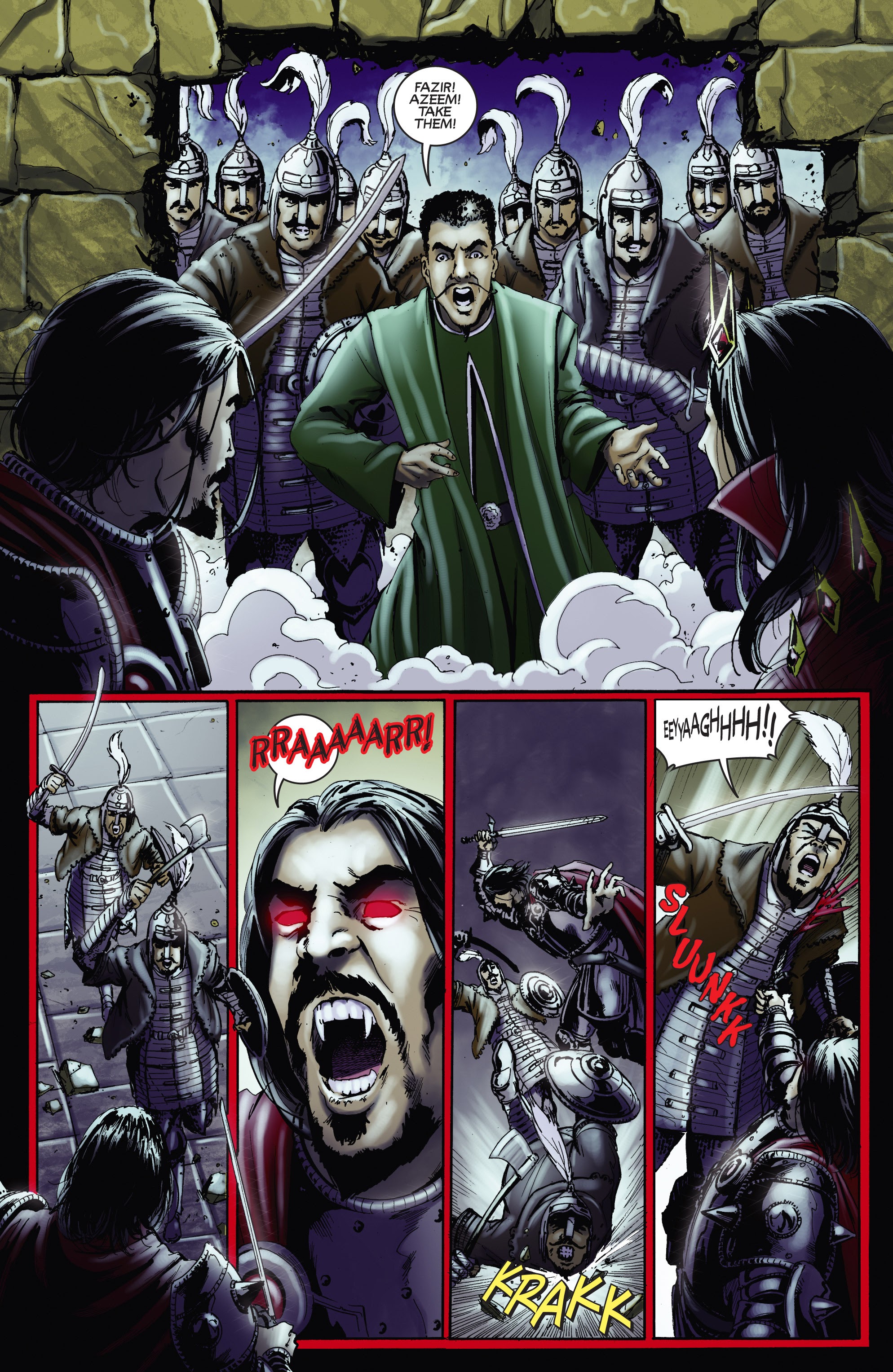 Read online Blood Queen Vs. Dracula comic -  Issue #4 - 14