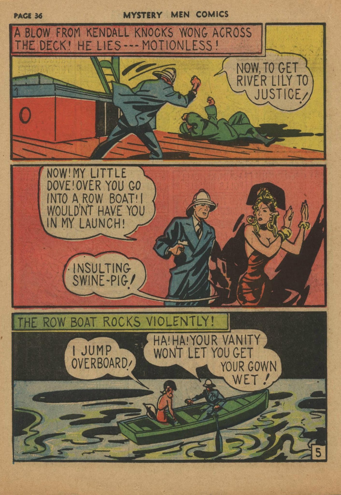 Read online Mystery Men Comics comic -  Issue #9 - 38