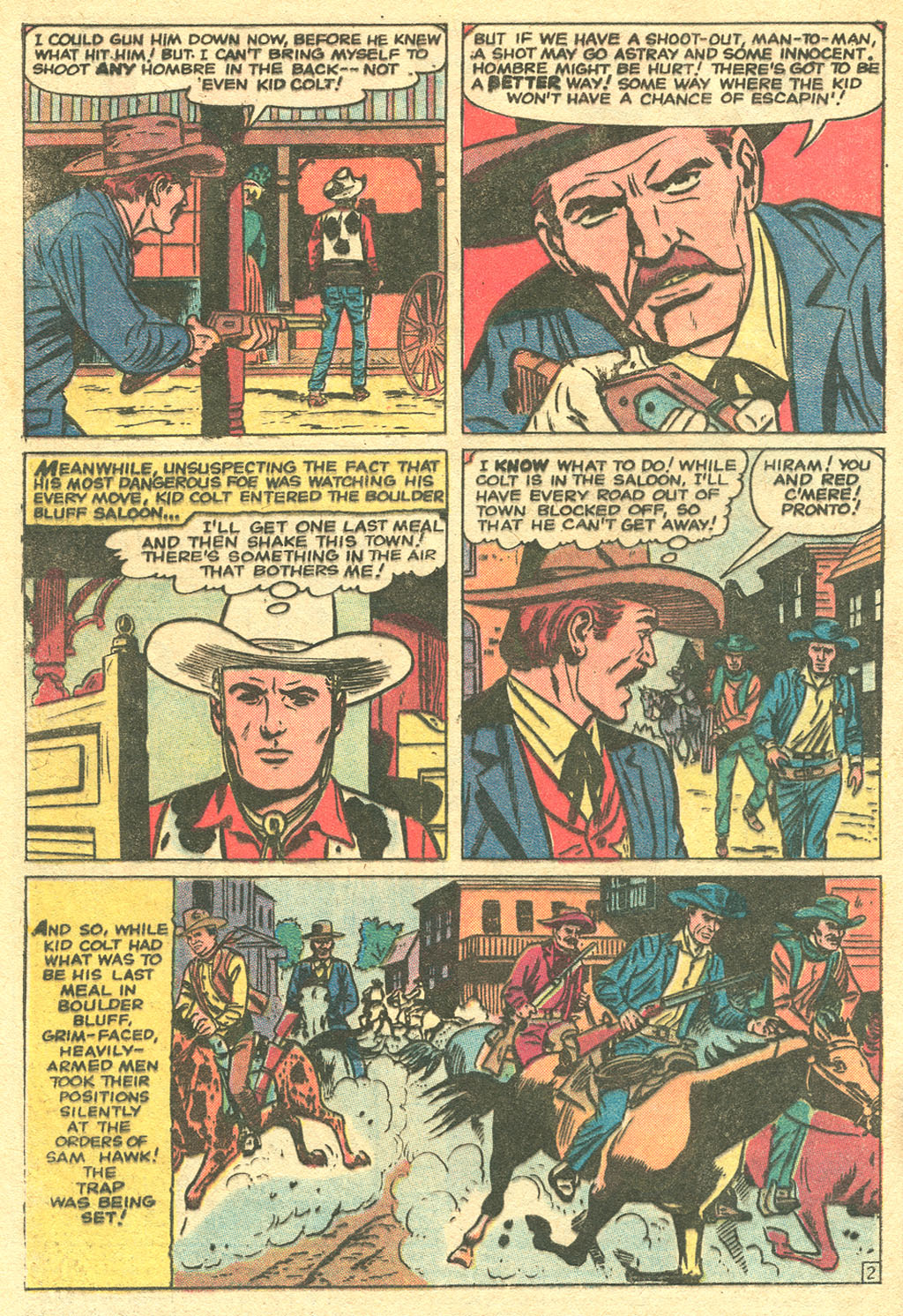 Read online Kid Colt Outlaw comic -  Issue #174 - 4