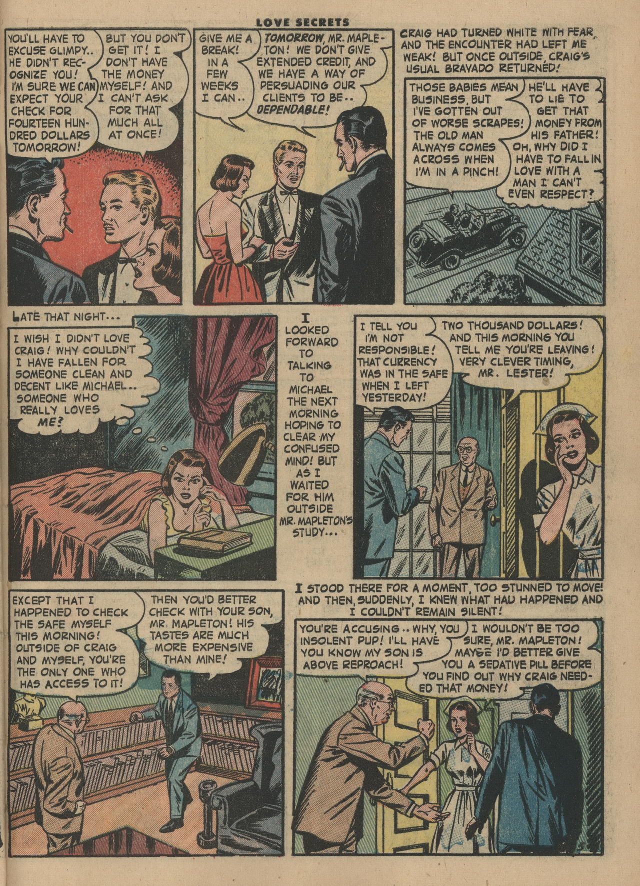 Read online Love Secrets (1953) comic -  Issue #32 - 31