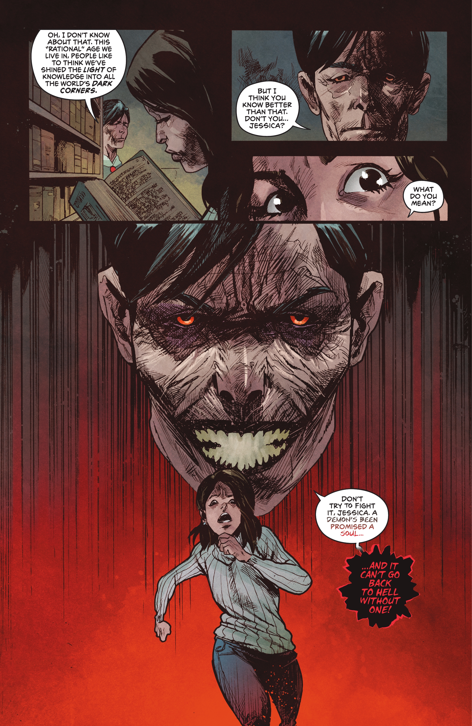 Read online DC Horror Presents: The Conjuring: The Lover comic -  Issue #3 - 10
