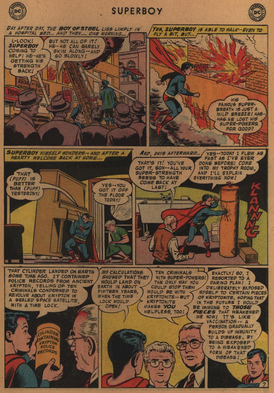Read online Superboy (1949) comic -  Issue #58 - 27