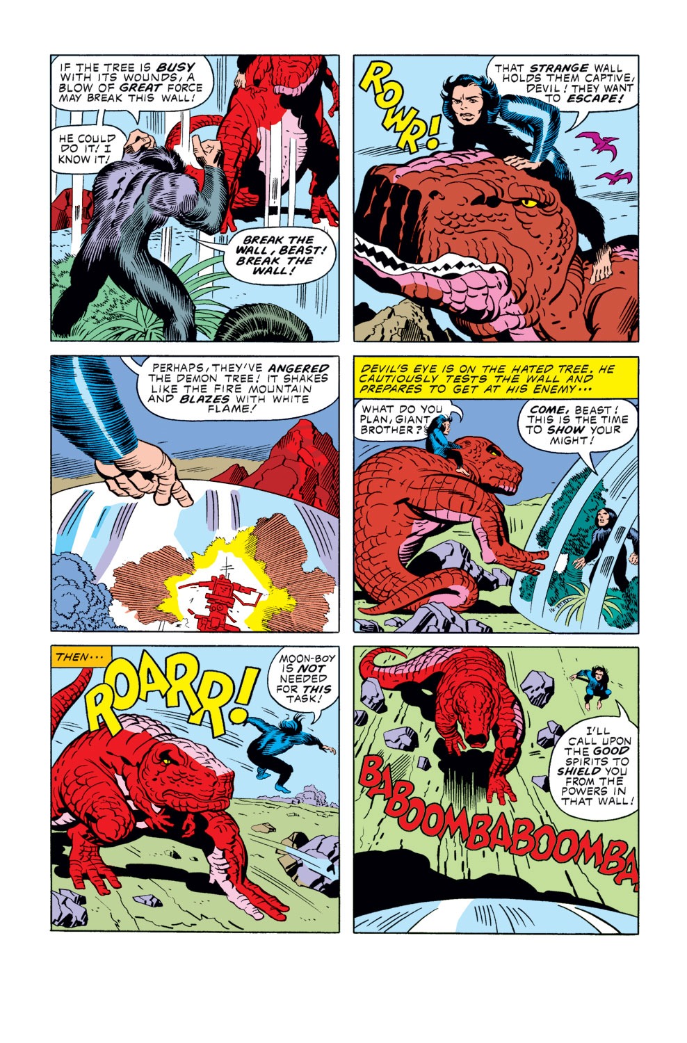 Read online Devil Dinosaur comic -  Issue #7 - 16