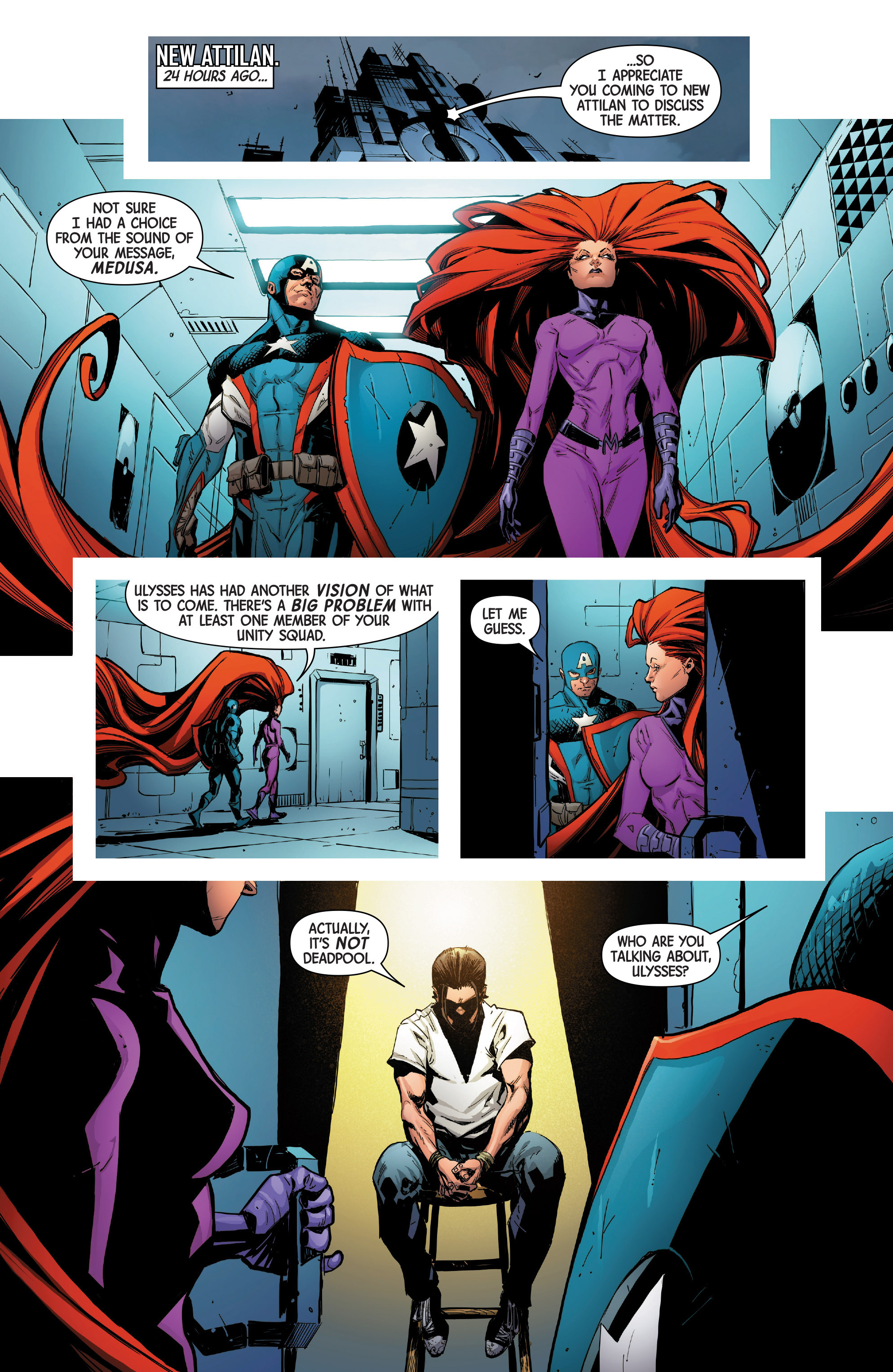 Read online Uncanny Avengers [II] comic -  Issue #13 - 16