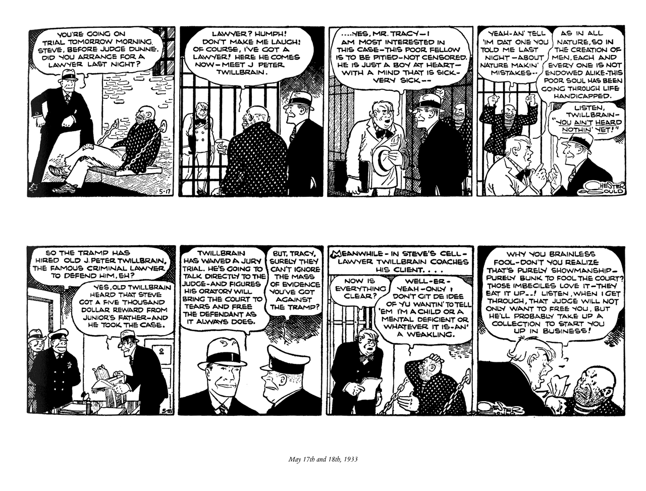 Read online The Complete Chester Gould's Dick Tracy comic -  Issue # TPB 1 (Part 2) - 140