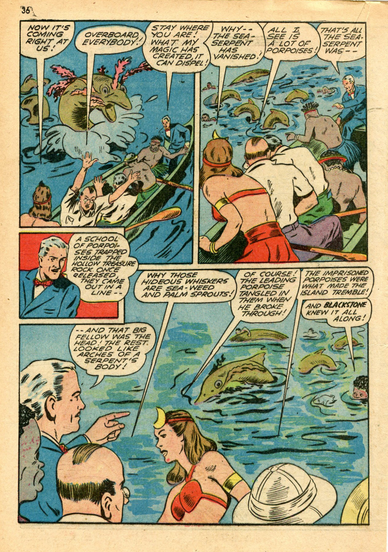 Read online Super-Magician Comics comic -  Issue #16 - 35