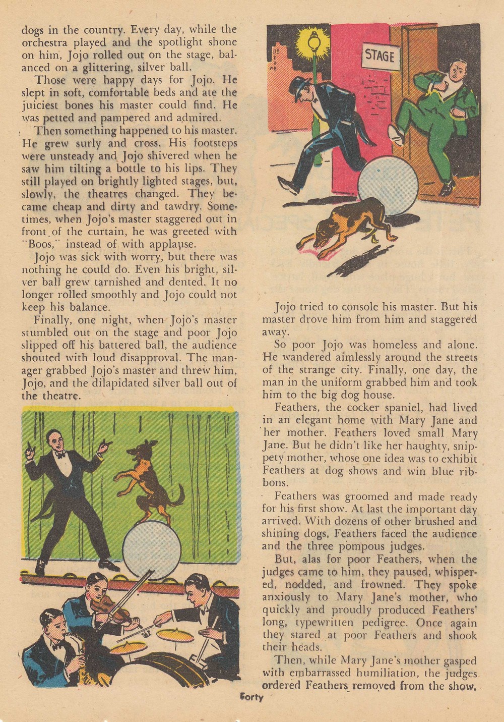 Read online Our Gang Comics comic -  Issue #8 - 42